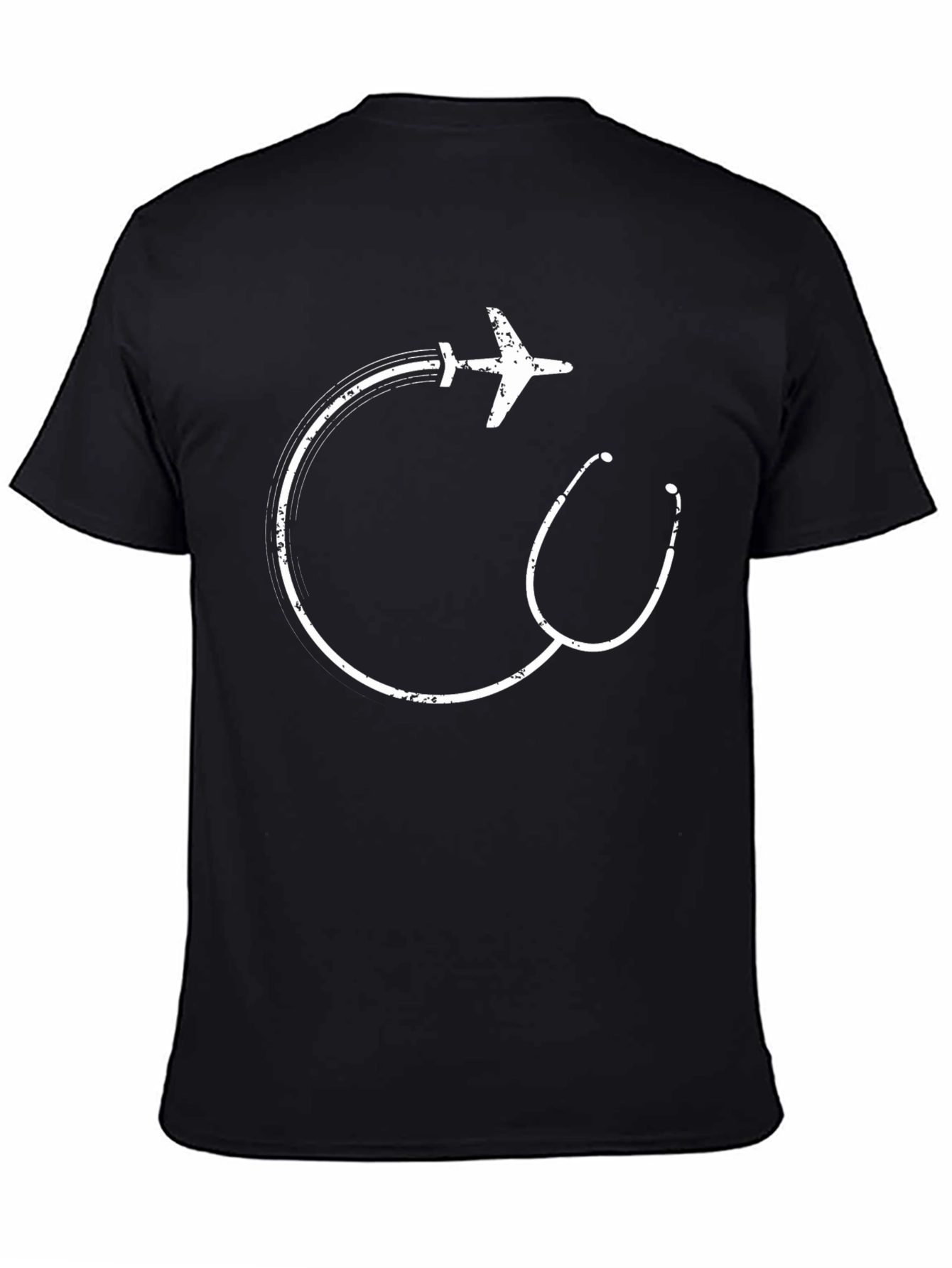 Aviation Doctor Tee - Airplane Stethoscope T-Shirt