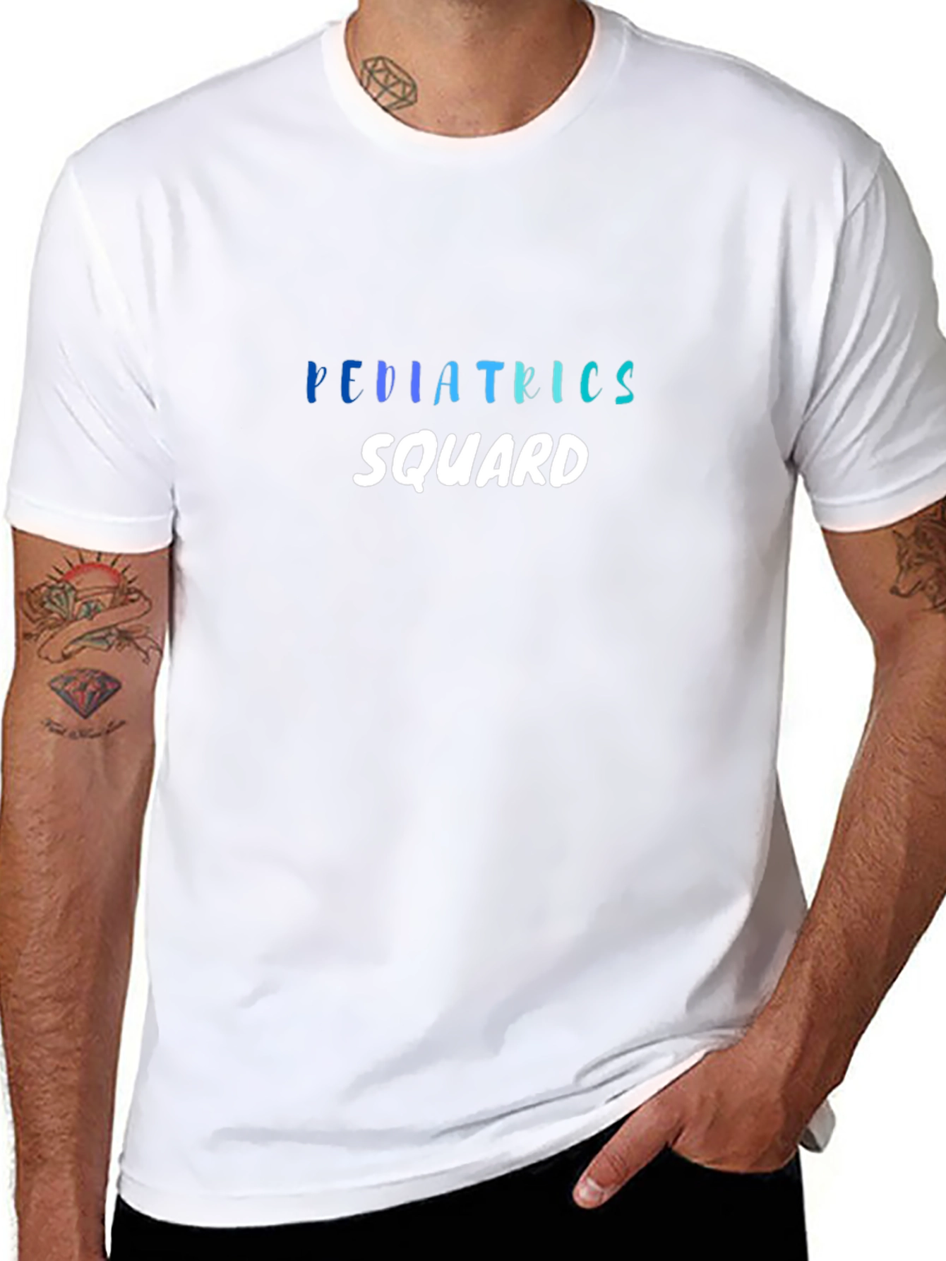 Pediatrics Squad Graphic T-Shirt - Medical Team Apparel