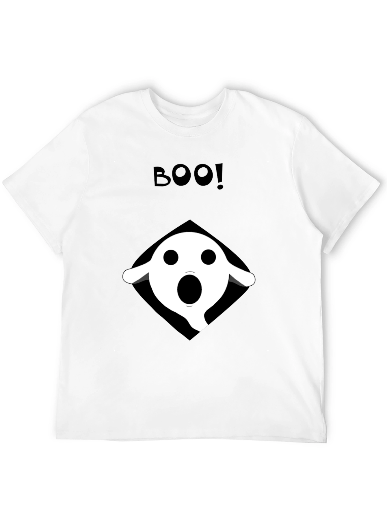 Spooky Boo! Ghost Graphic Tee - Halloween T-Shirt