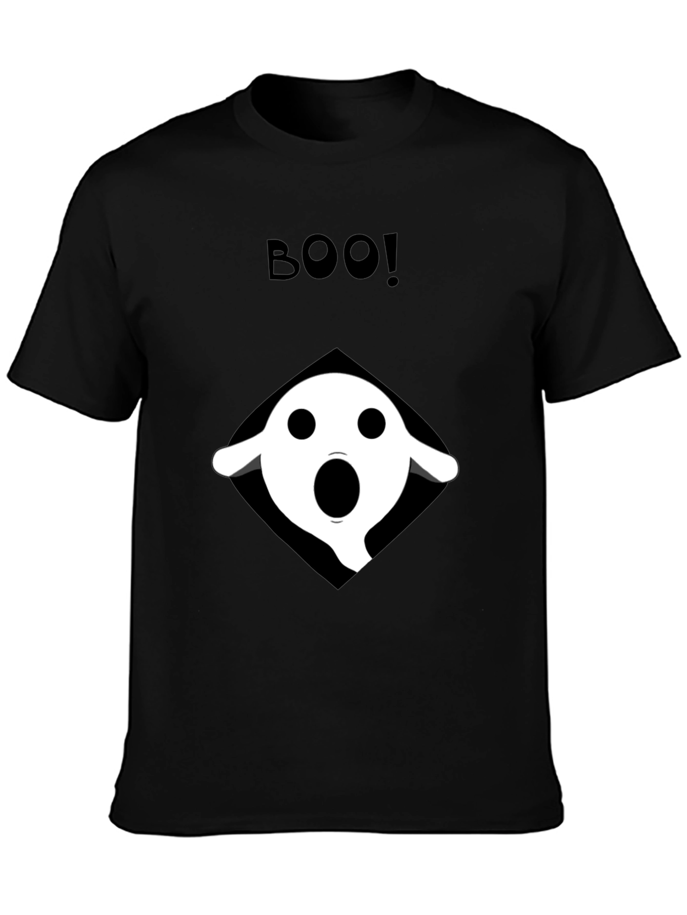 Spooky Boo! Ghost Graphic Tee - Halloween T-Shirt