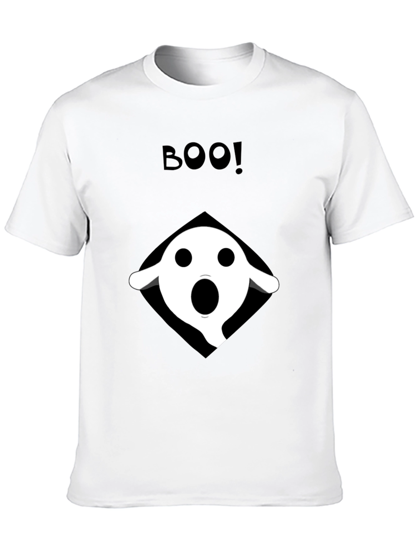 Spooky Boo! Ghost Graphic Tee - Halloween T-Shirt
