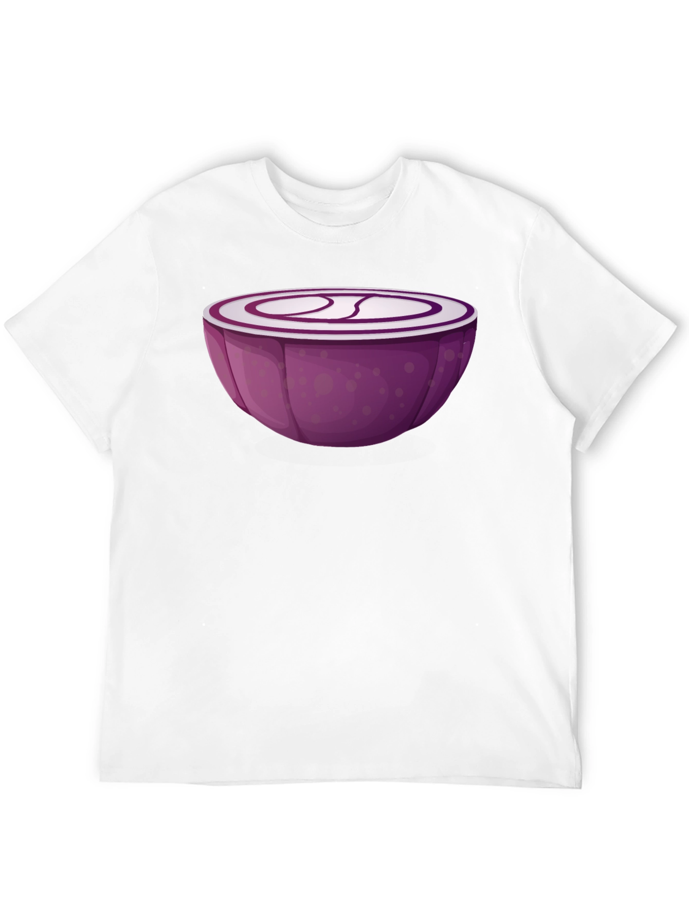 Red Onion Slice Graphic T-Shirt