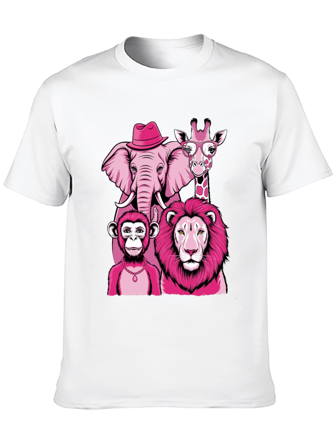 Pink Animal Squad T-Shirt