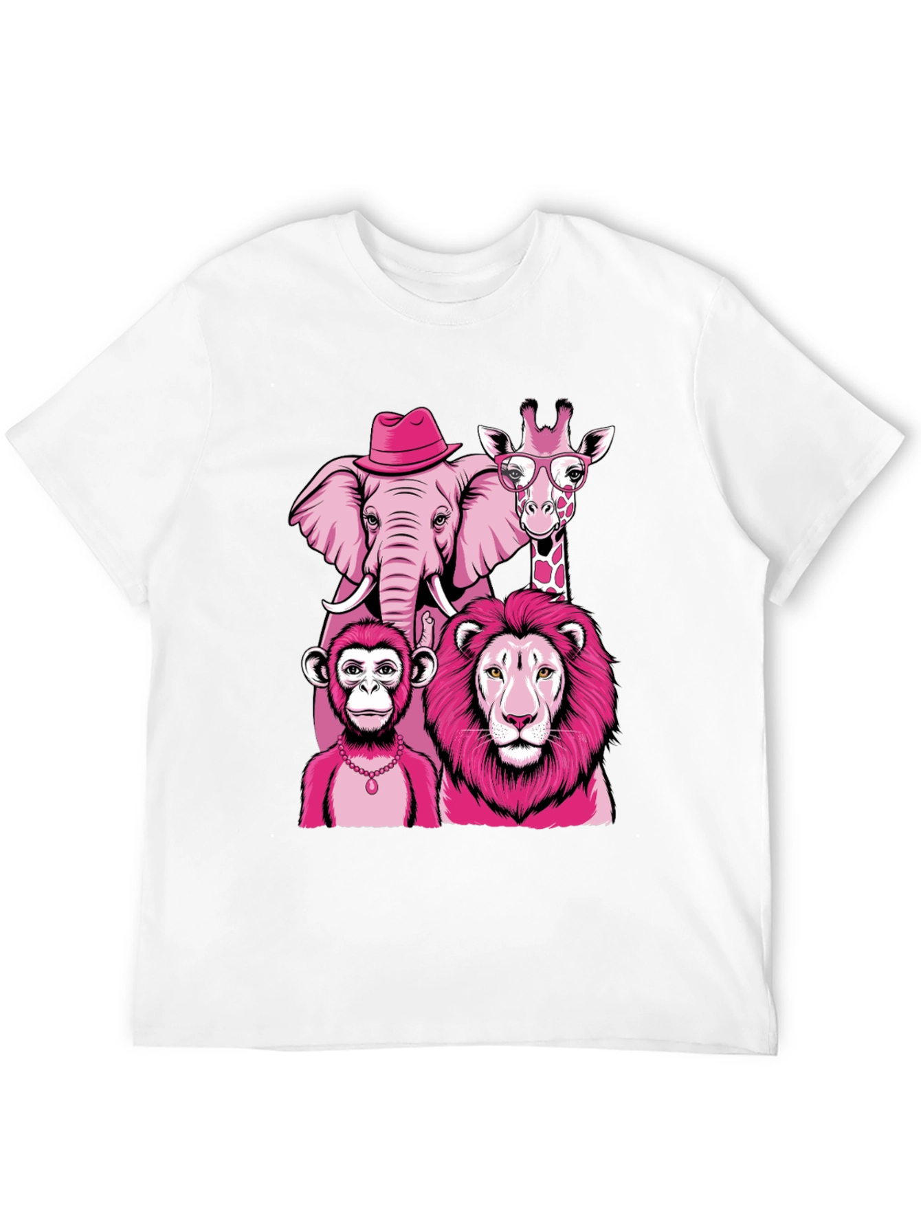 Pink Animal Squad T-Shirt