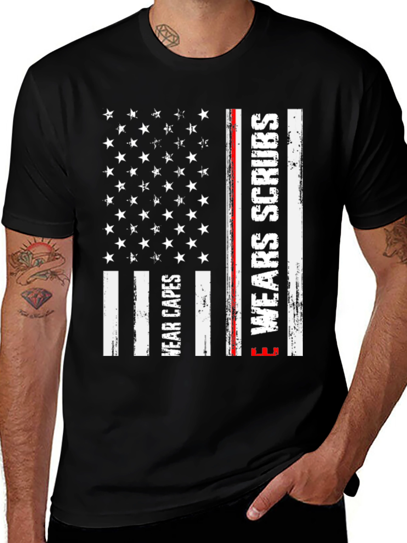 Wear Capes Wear Scrubs T-Shirt