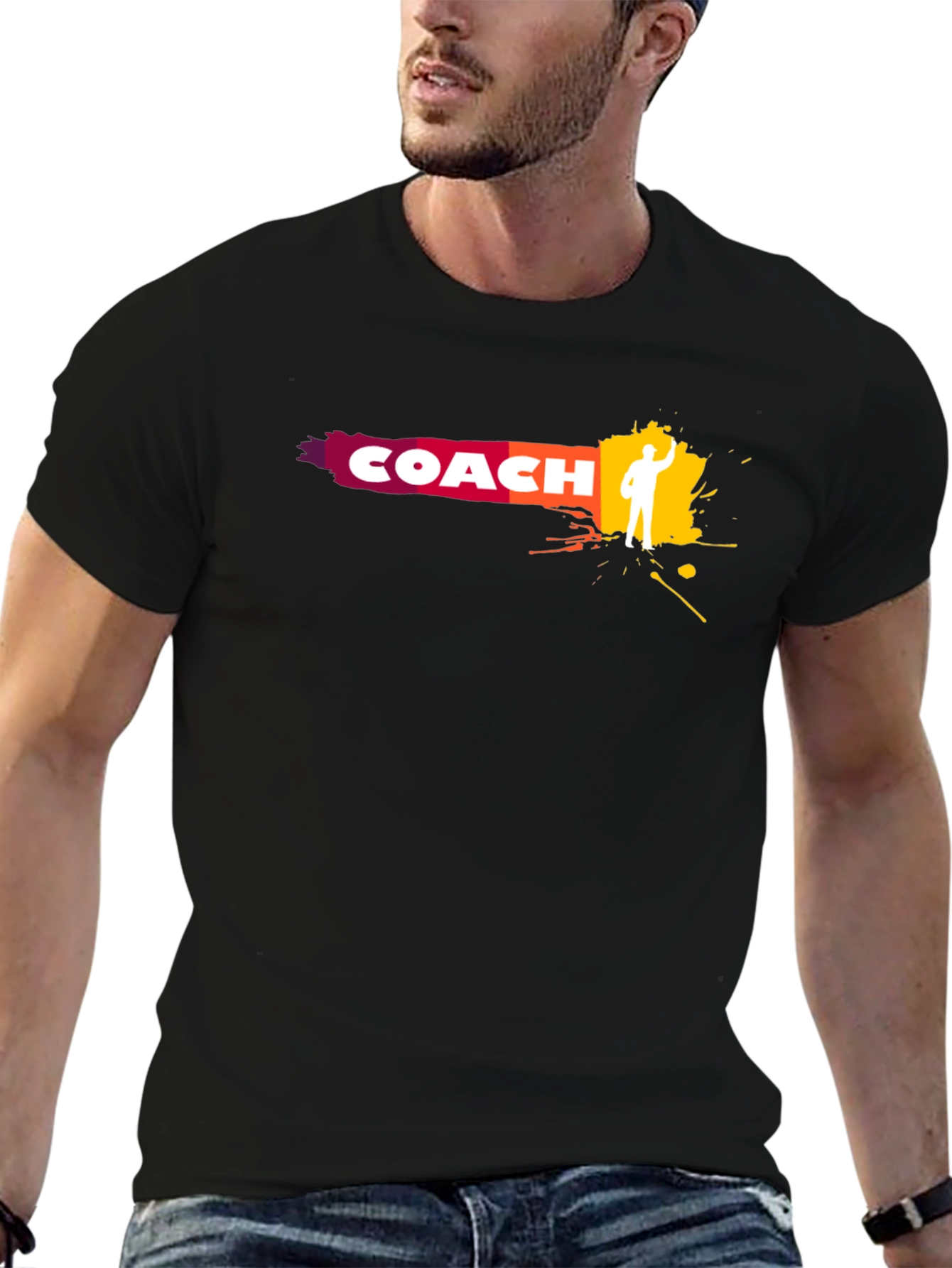 Coach Graphic T-Shirt - Bold Design Premium Comfort