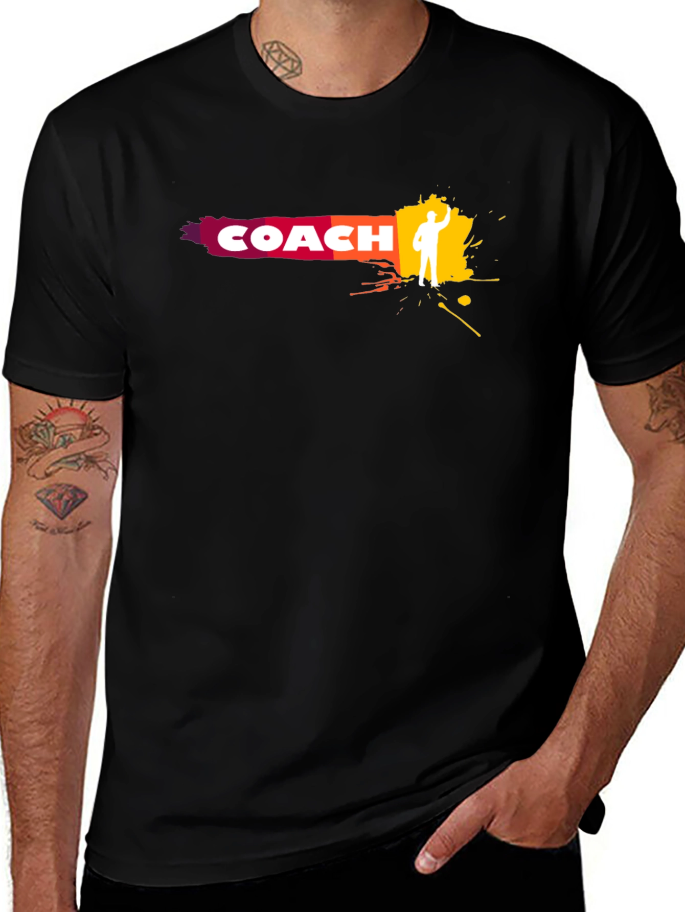 Coach Graphic T-Shirt - Bold Design Premium Comfort