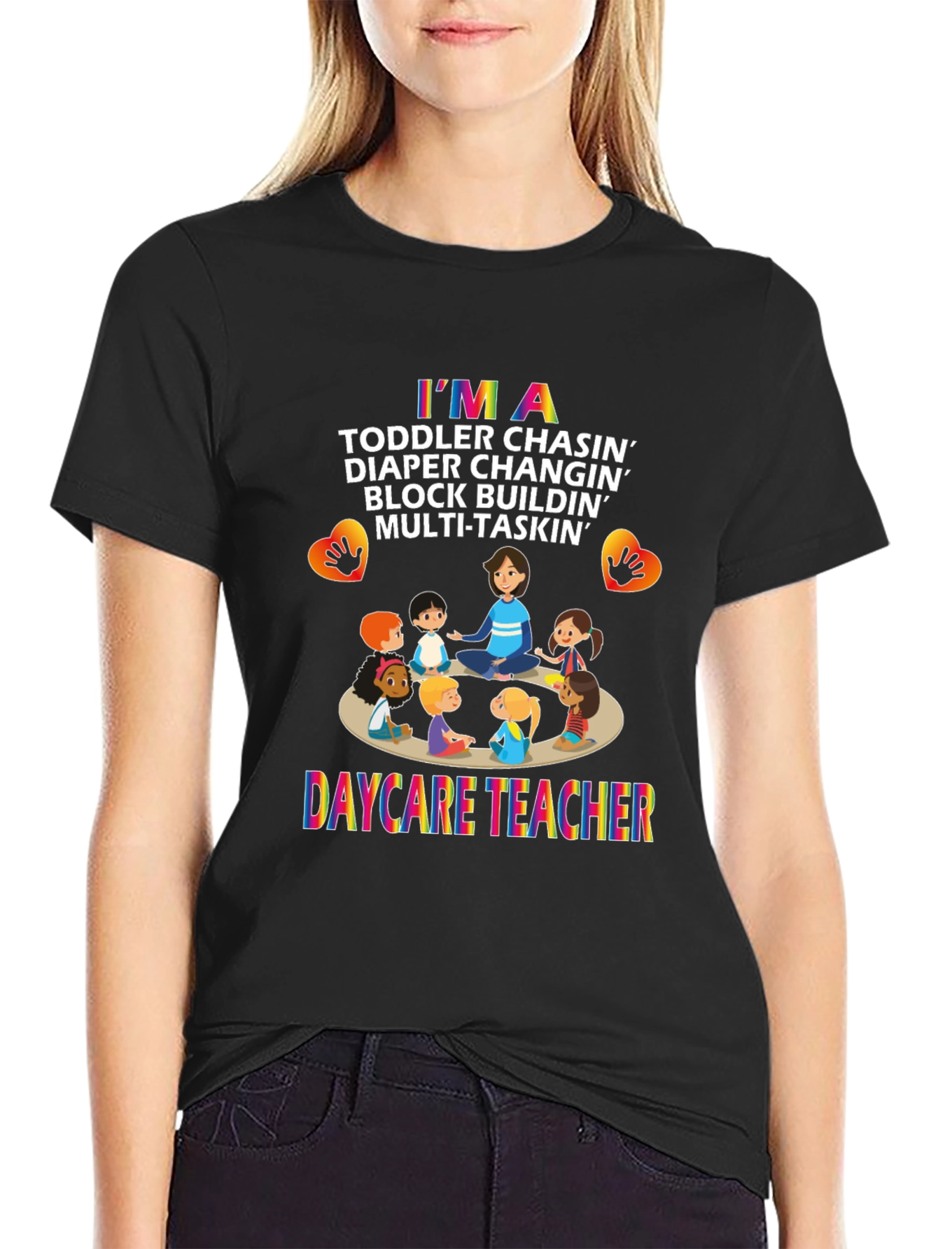 Daycare Teacher Graphic T-Shirt