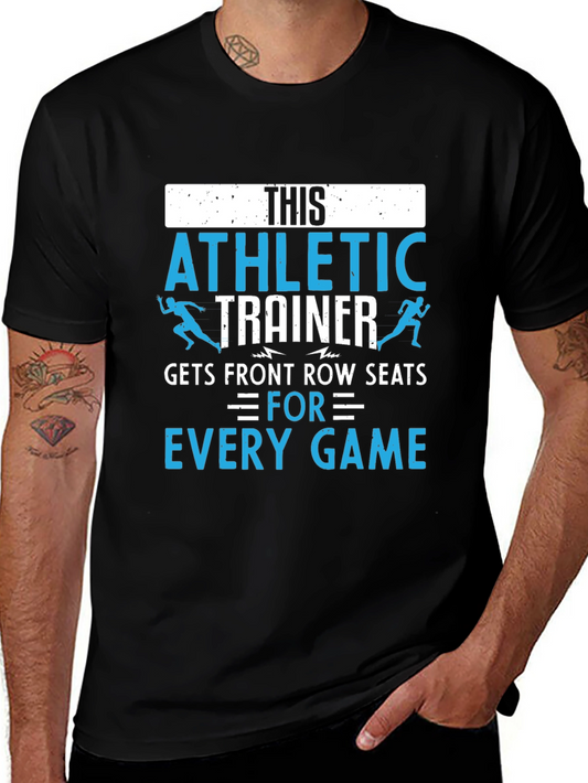 Athletic Trainer T-Shirt: Front Row Seats for Every Game