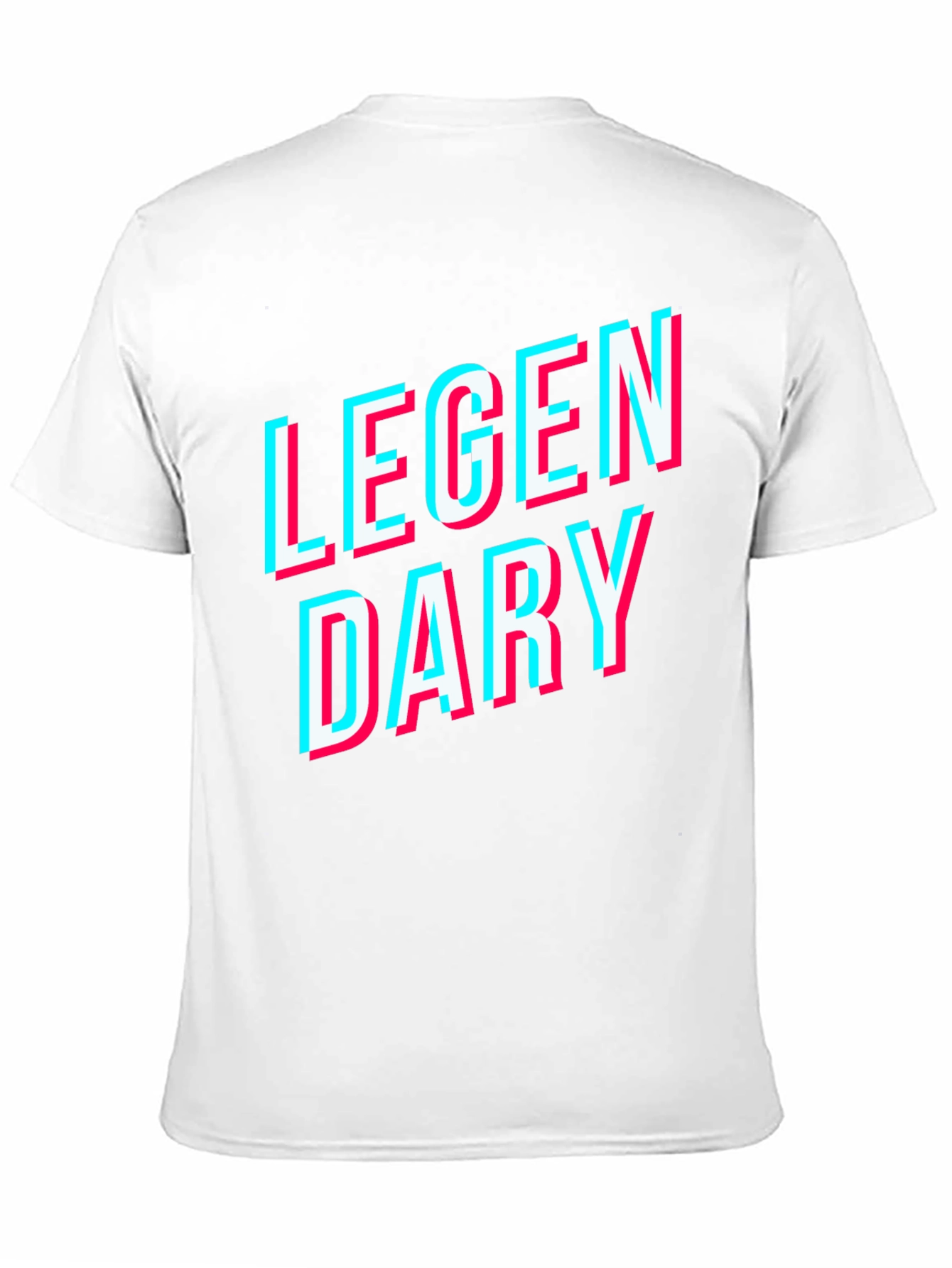 Legendary Graphic Tee - Black Cotton T-Shirt