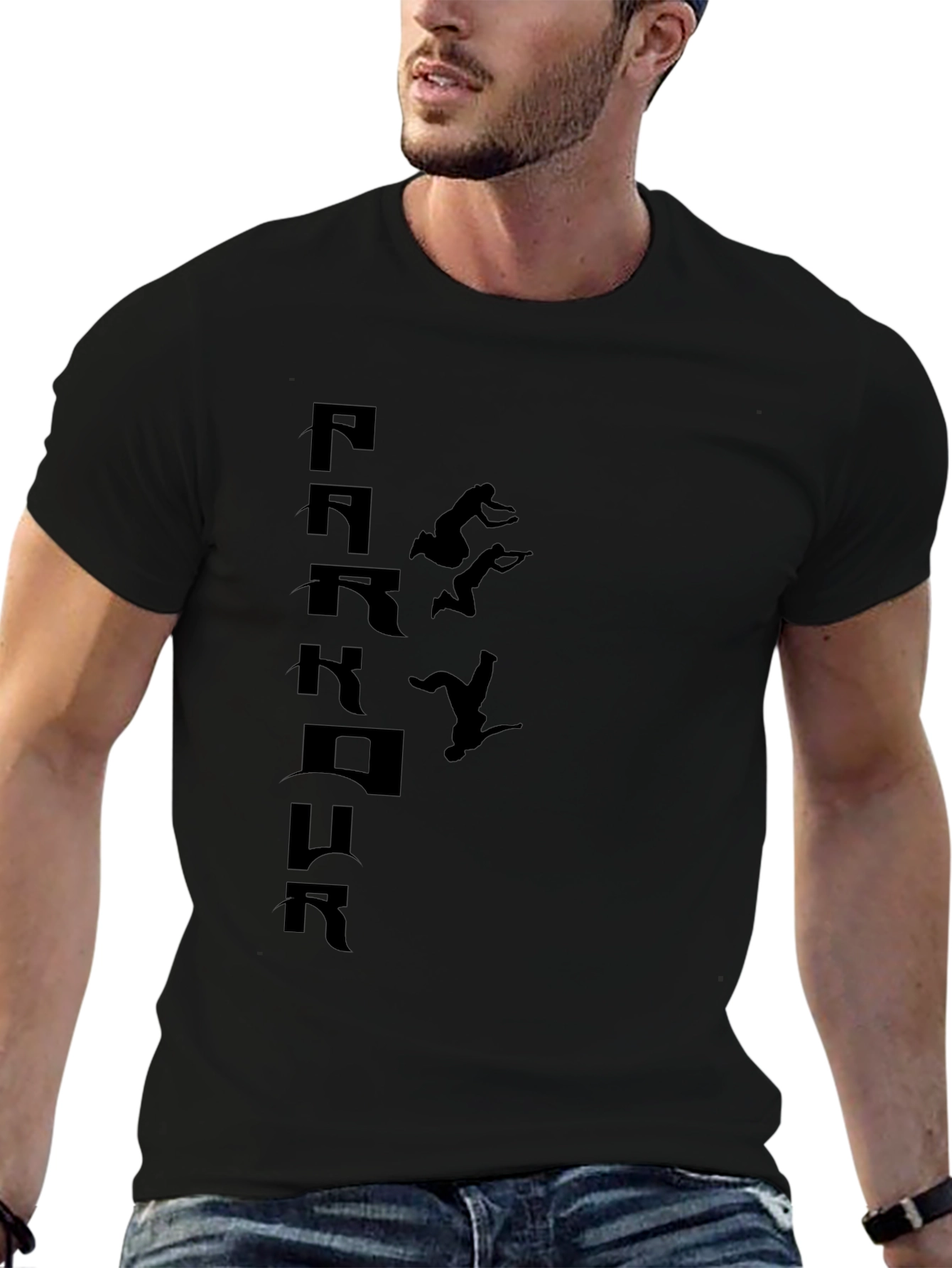 Parkour Graphic Tee - Urban Style