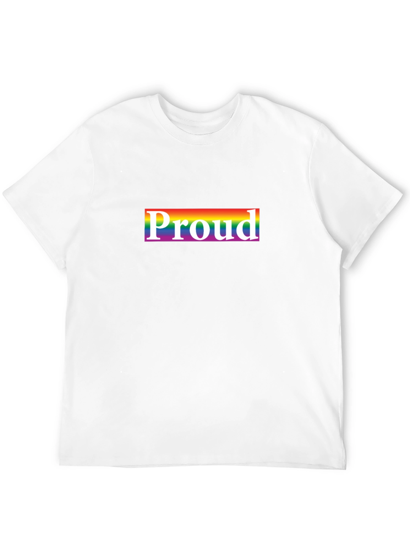 Proud LGBTQ+ Rainbow T-Shirt - Pride Month Apparel