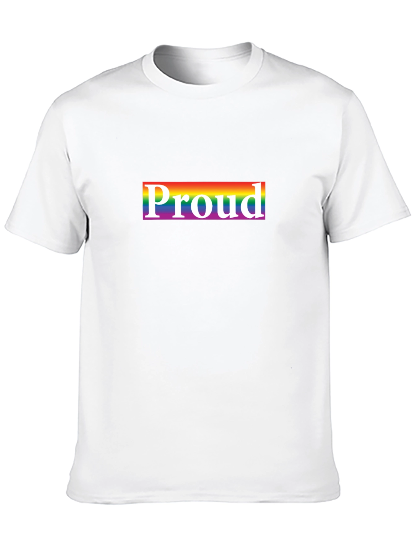 Proud LGBTQ+ Rainbow T-Shirt - Pride Month Apparel