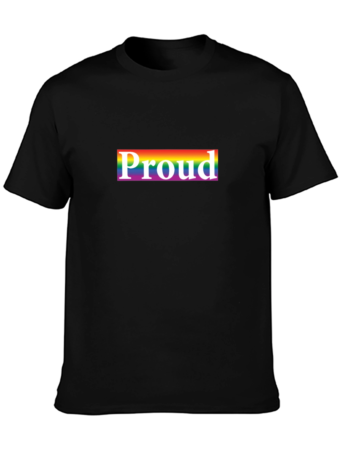 Proud LGBTQ+ Rainbow T-Shirt - Pride Month Apparel