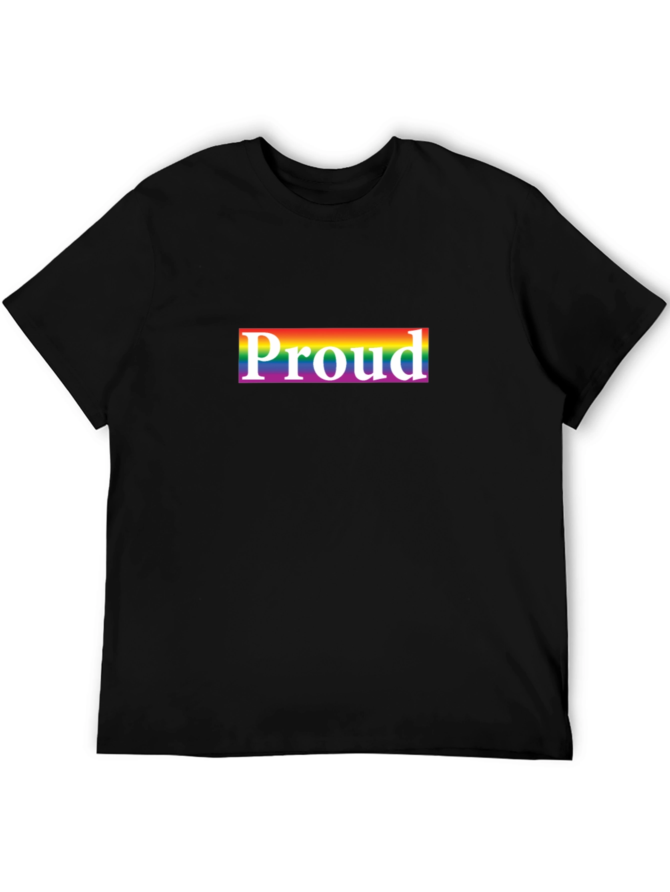 Proud LGBTQ+ Rainbow T-Shirt - Pride Month Apparel