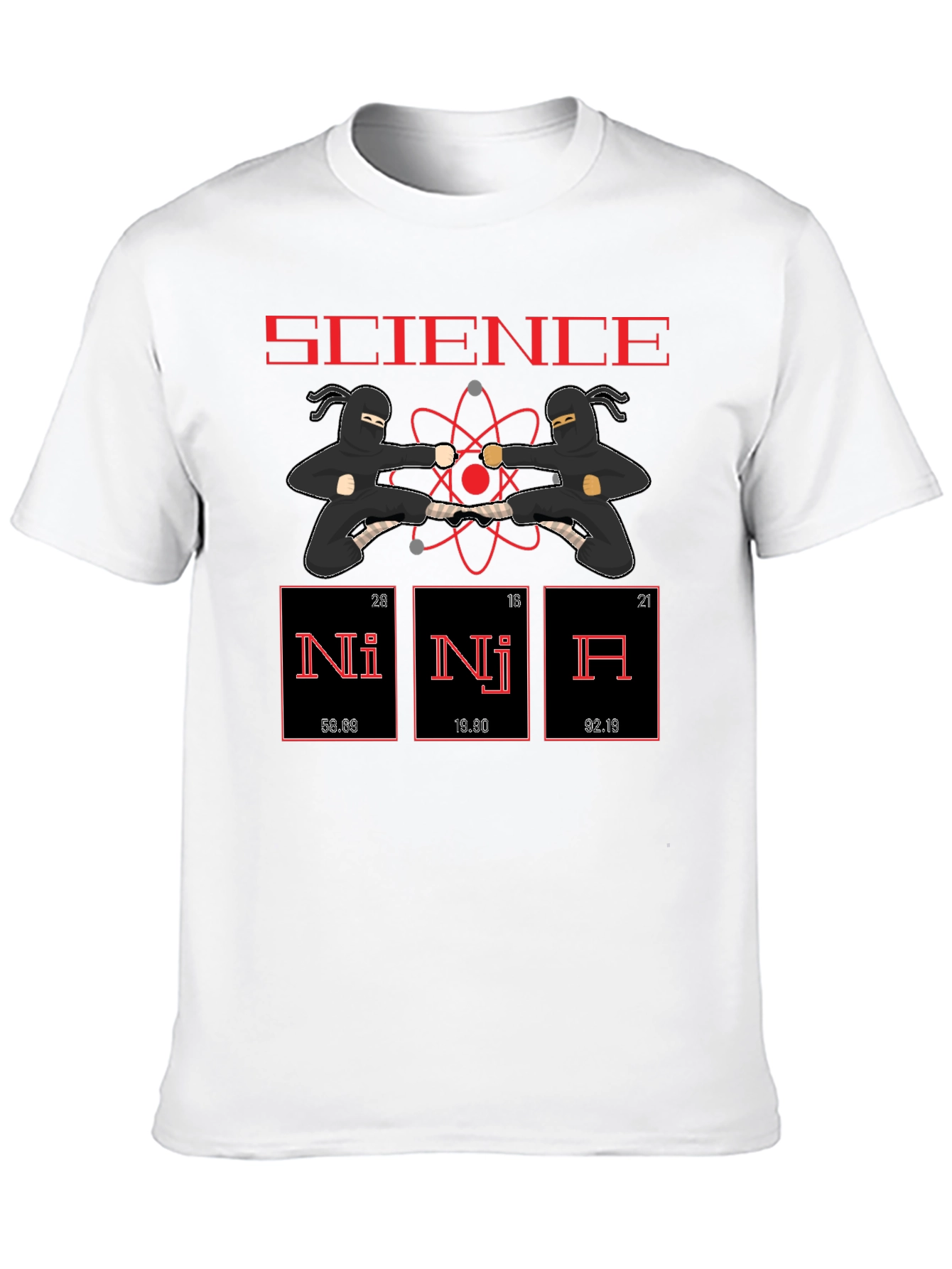 Science Ninja Periodic Table T-Shirt