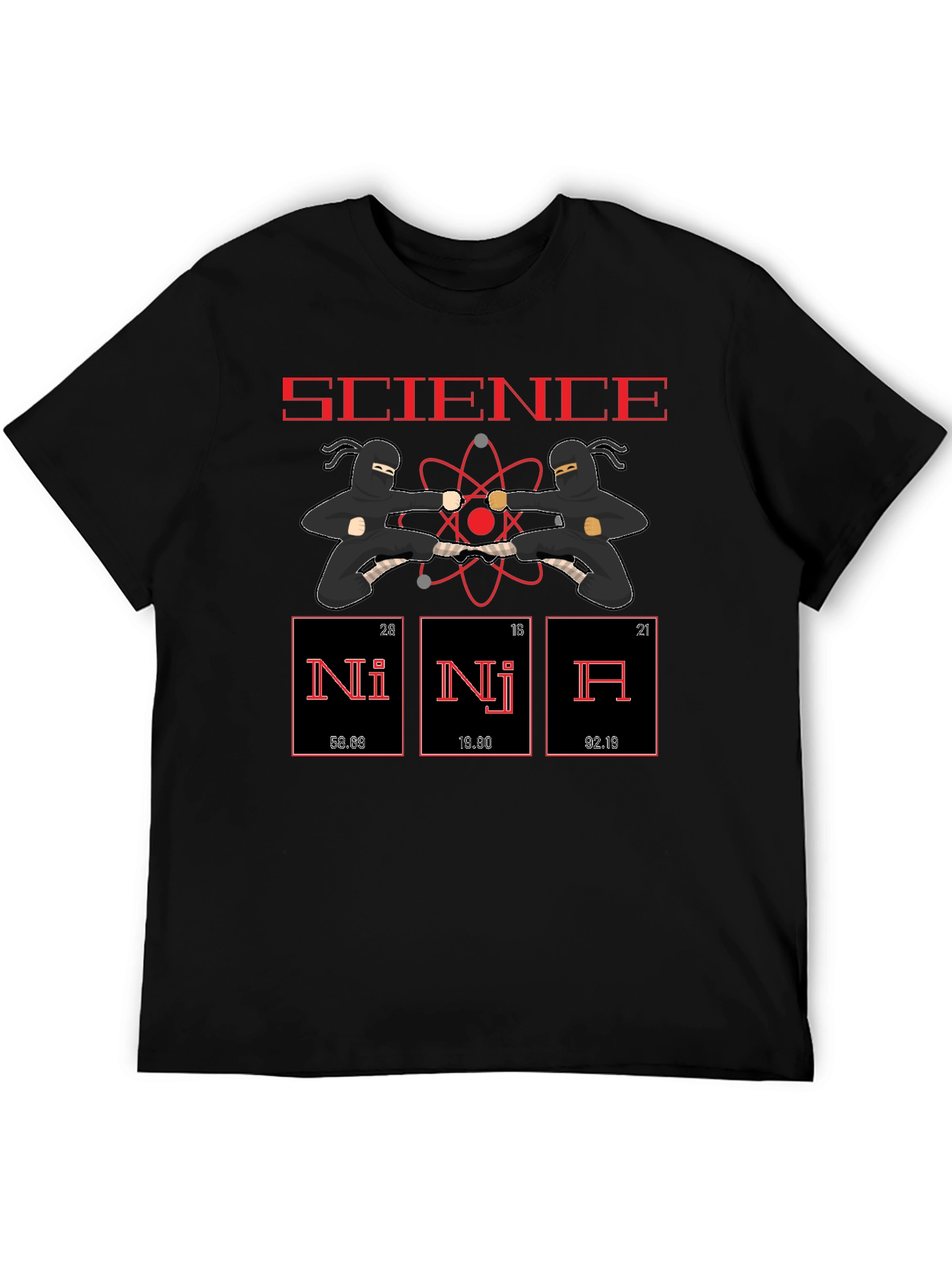 Science Ninja Periodic Table T-Shirt