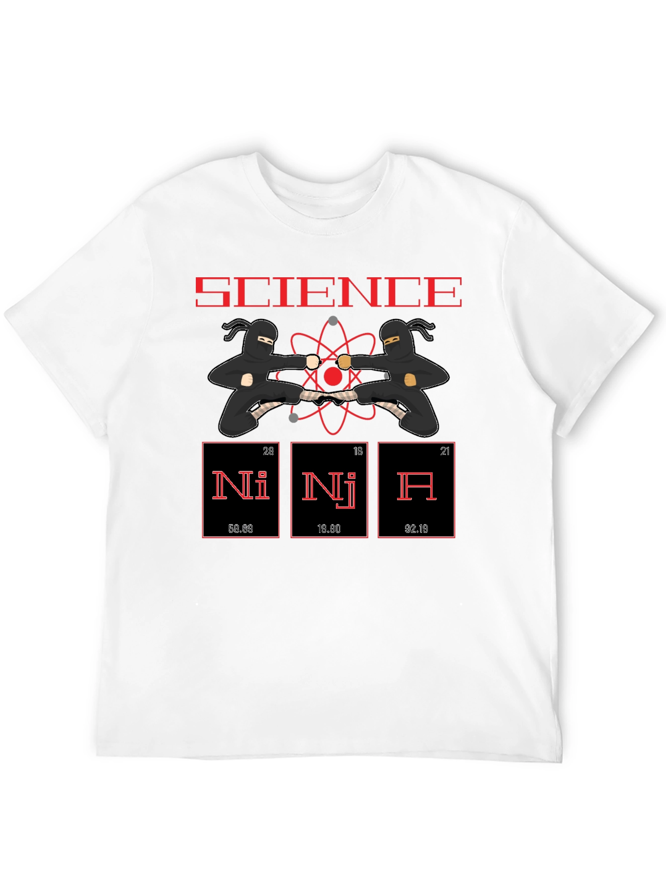 Science Ninja Periodic Table T-Shirt