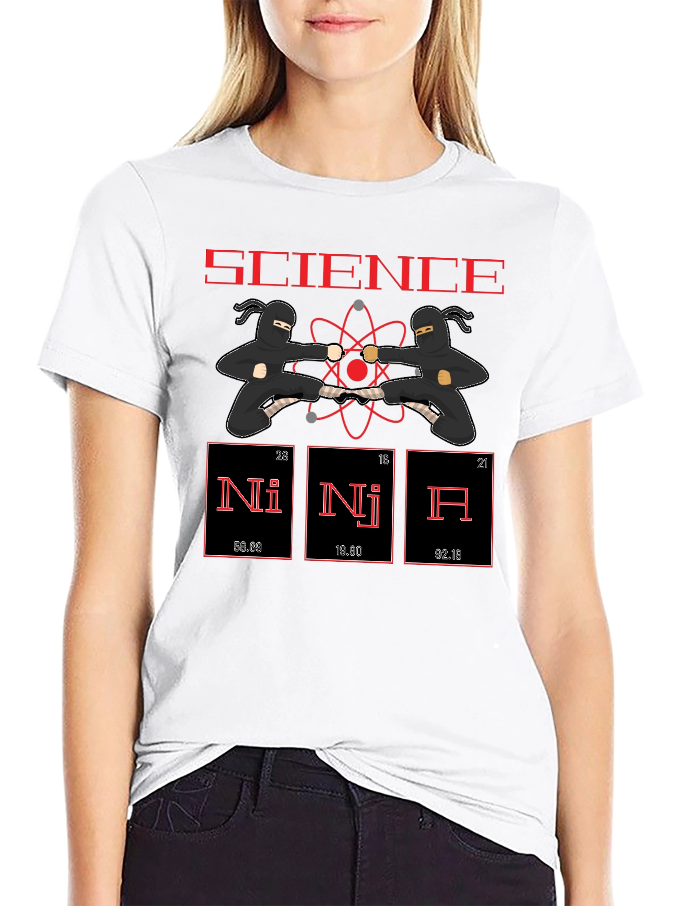 Science Ninja Periodic Table T-Shirt