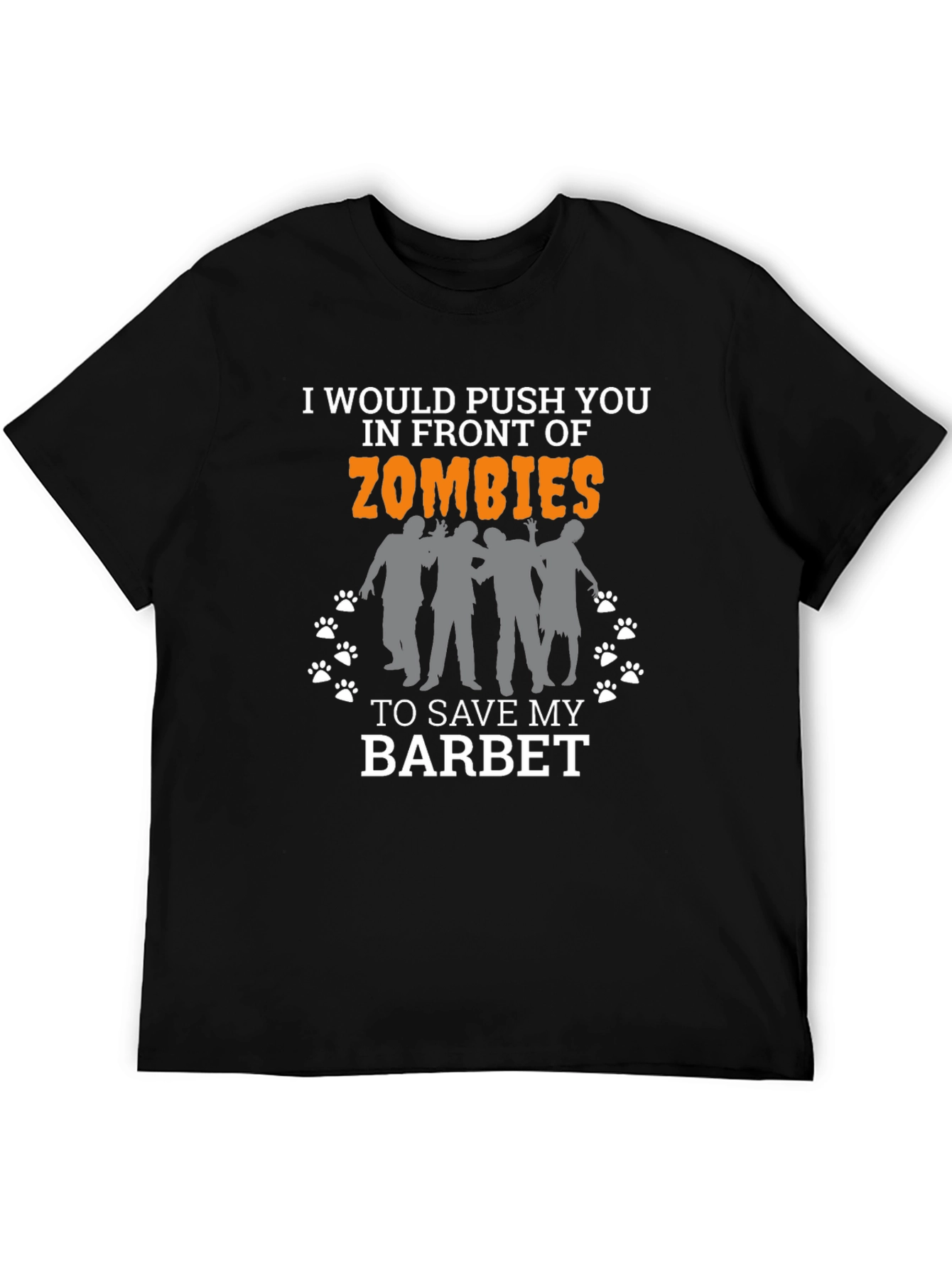 Funny Barbet Zombie T-Shirt