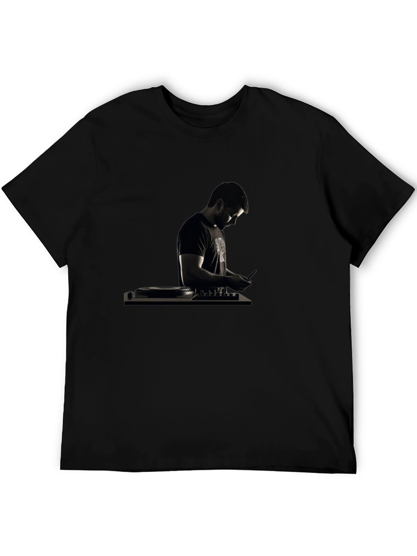 DJ Graphic Black T-Shirt