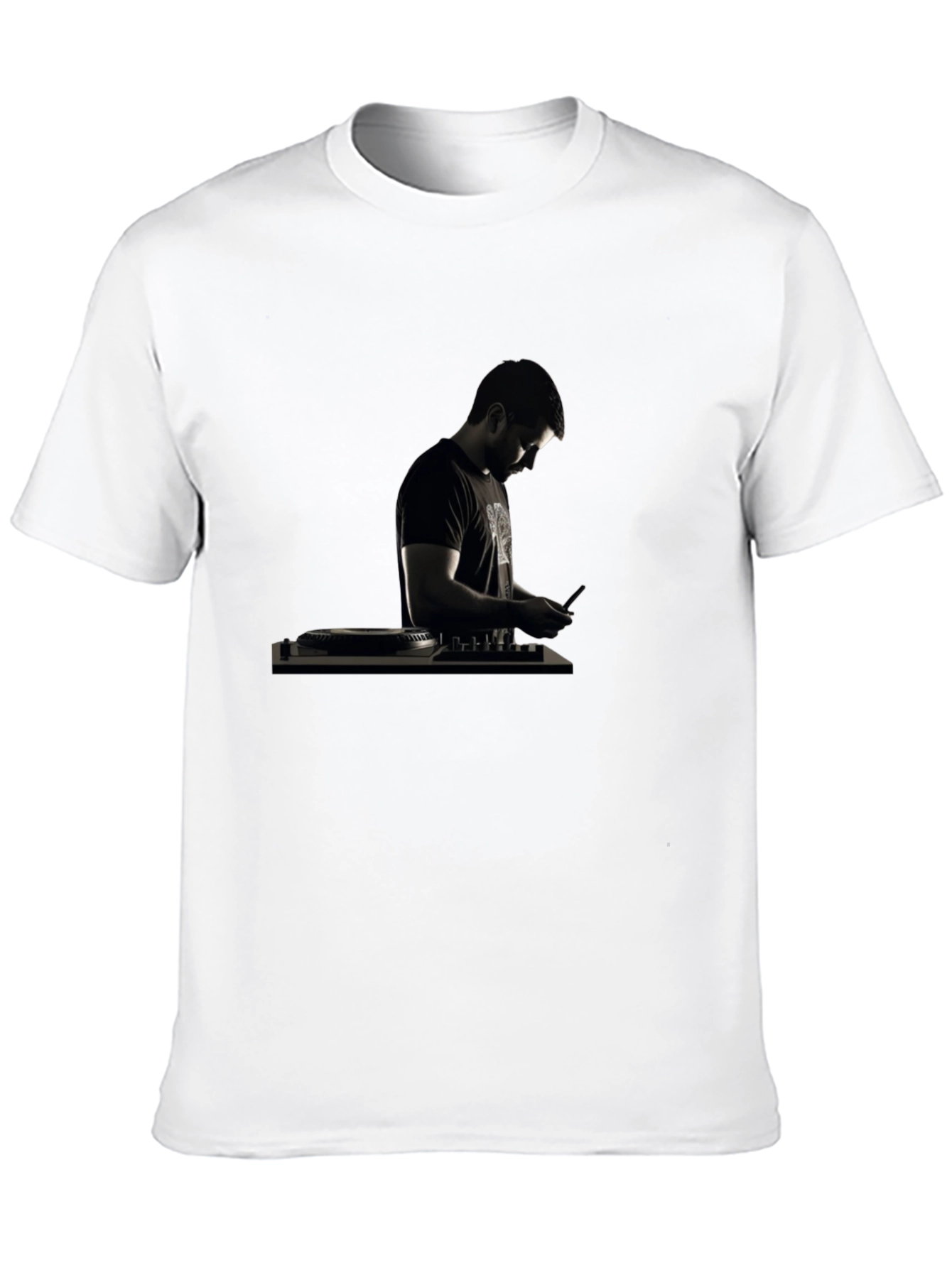 DJ Graphic Black T-Shirt