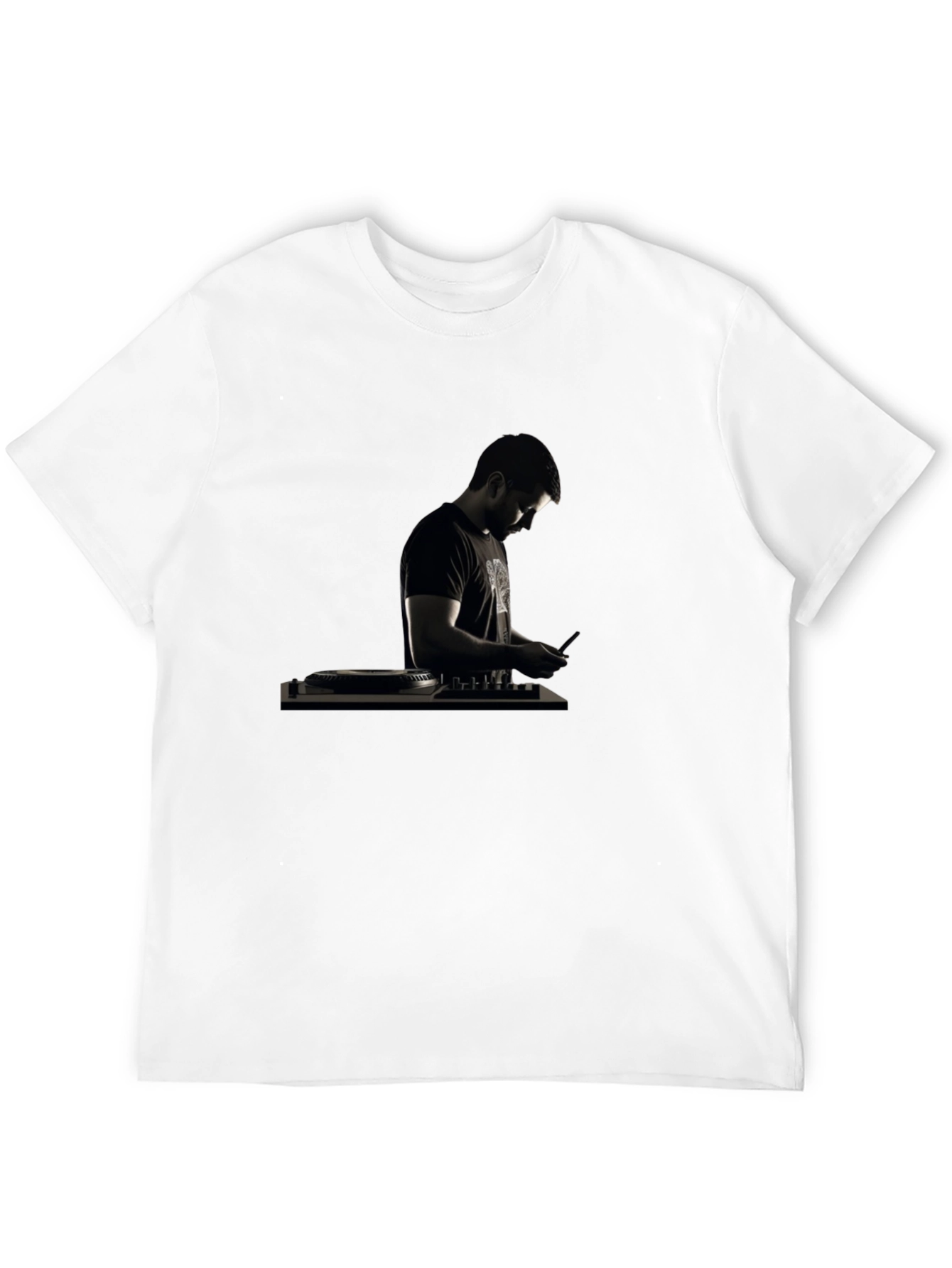 DJ Graphic Black T-Shirt