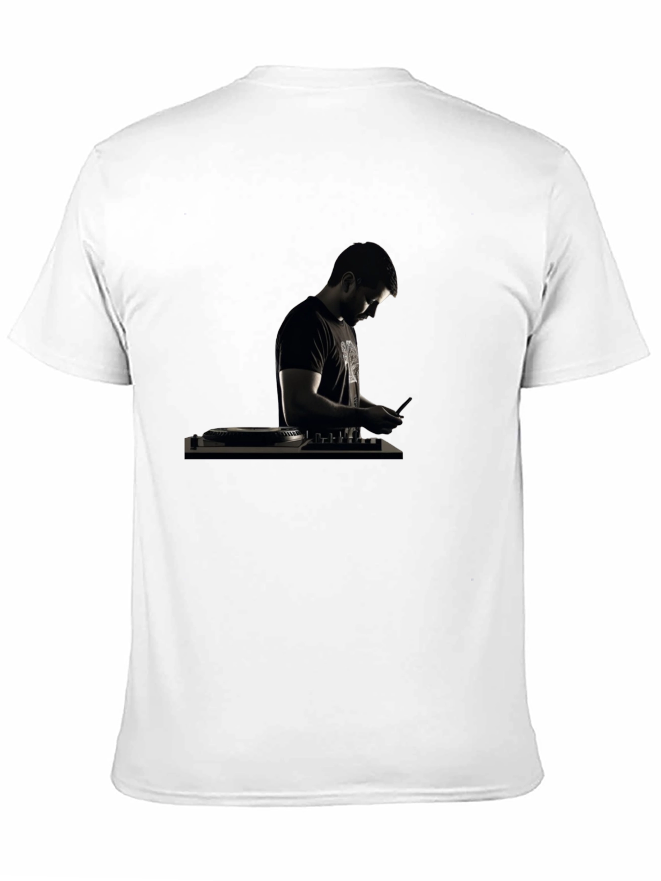 DJ Graphic Black T-Shirt