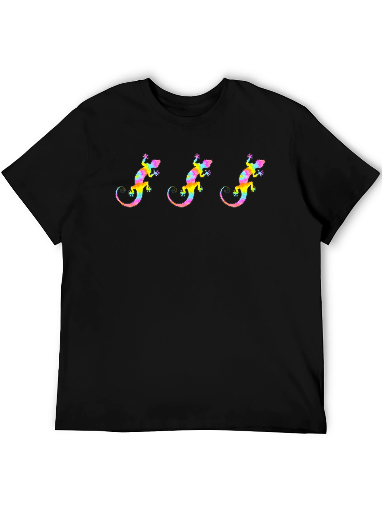 Vibrant Gecko T-Shirt - Funky Reptile Design