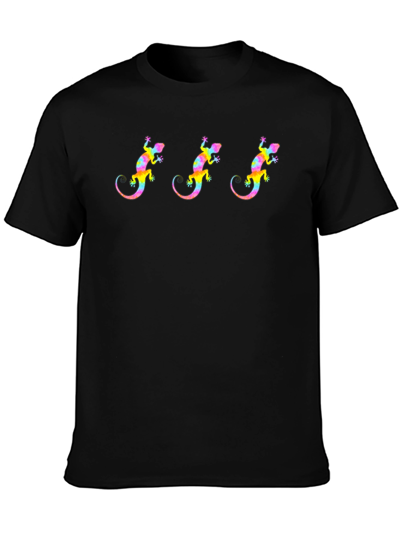 Vibrant Gecko T-Shirt - Funky Reptile Design