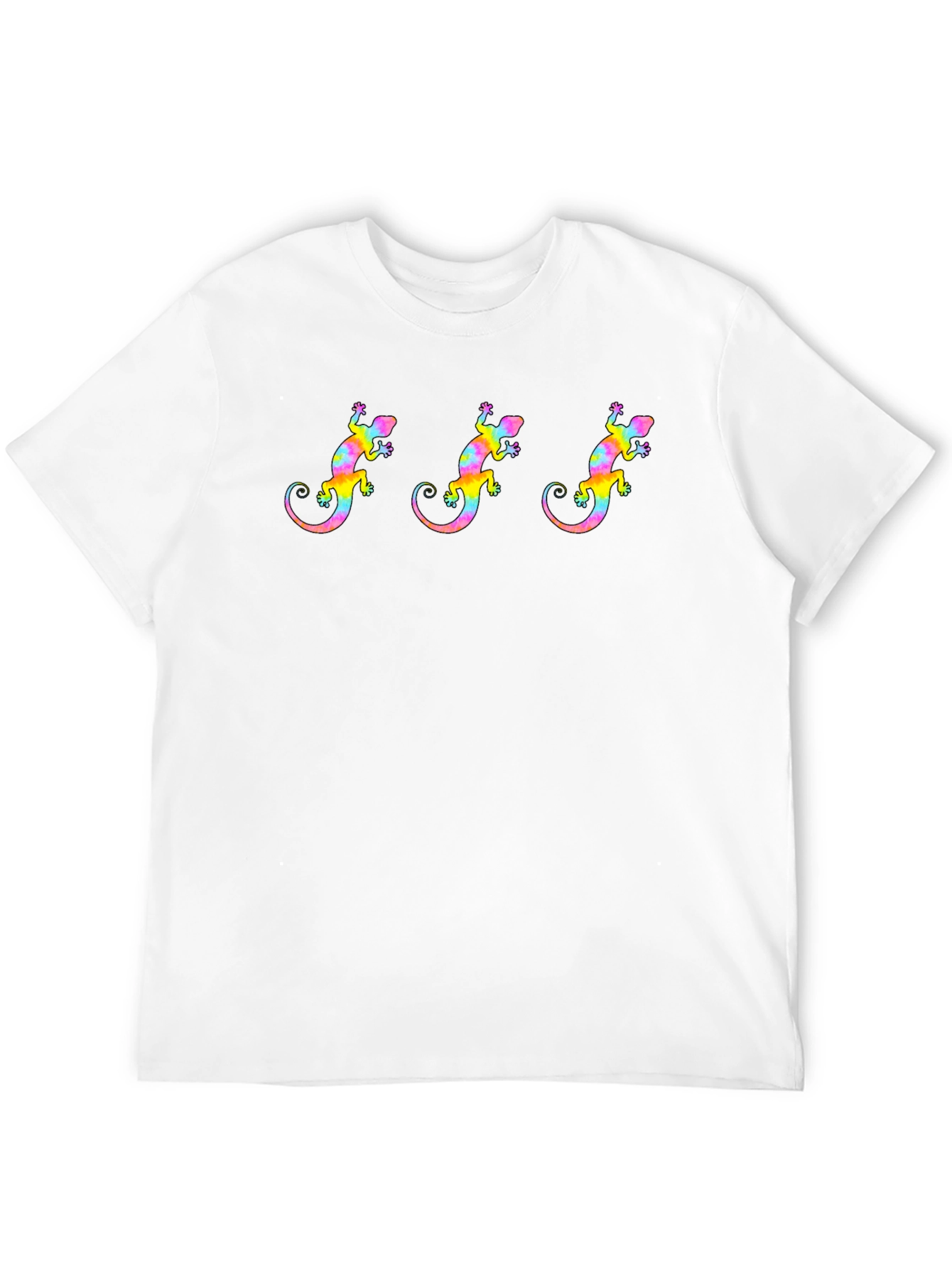 Vibrant Gecko T-Shirt - Funky Reptile Design