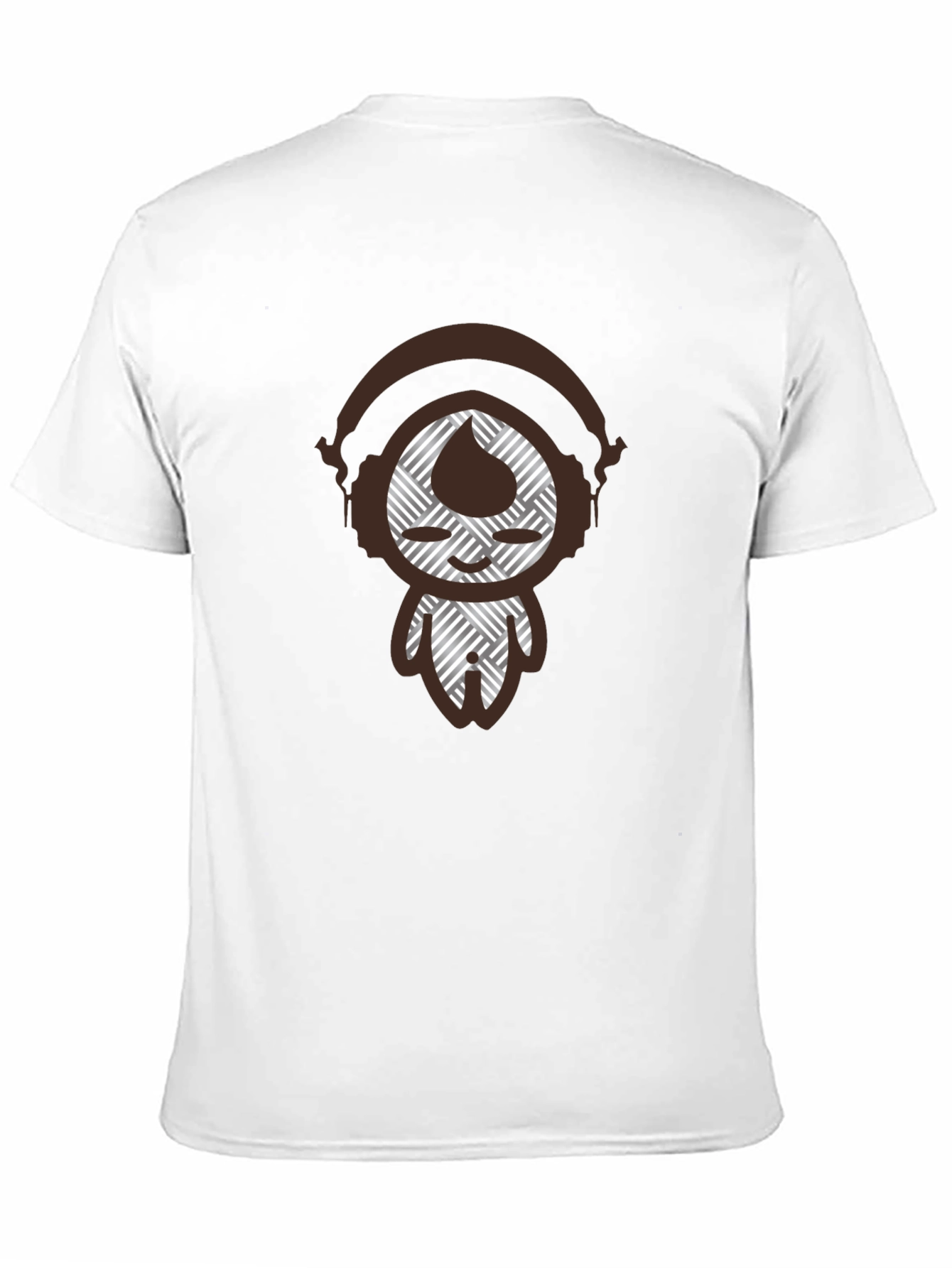 Abstract DJ Graphic Tee - Mens Black T-Shirt