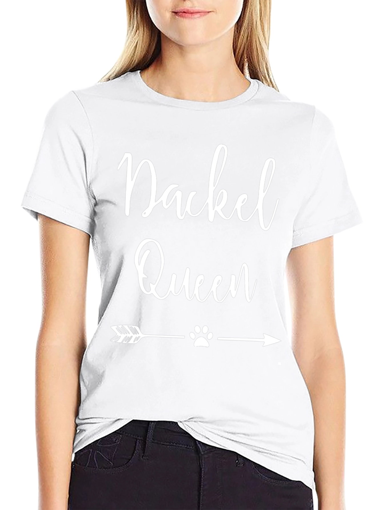 Dackel Queen T-Shirt Dachshund Dog Lover Tee