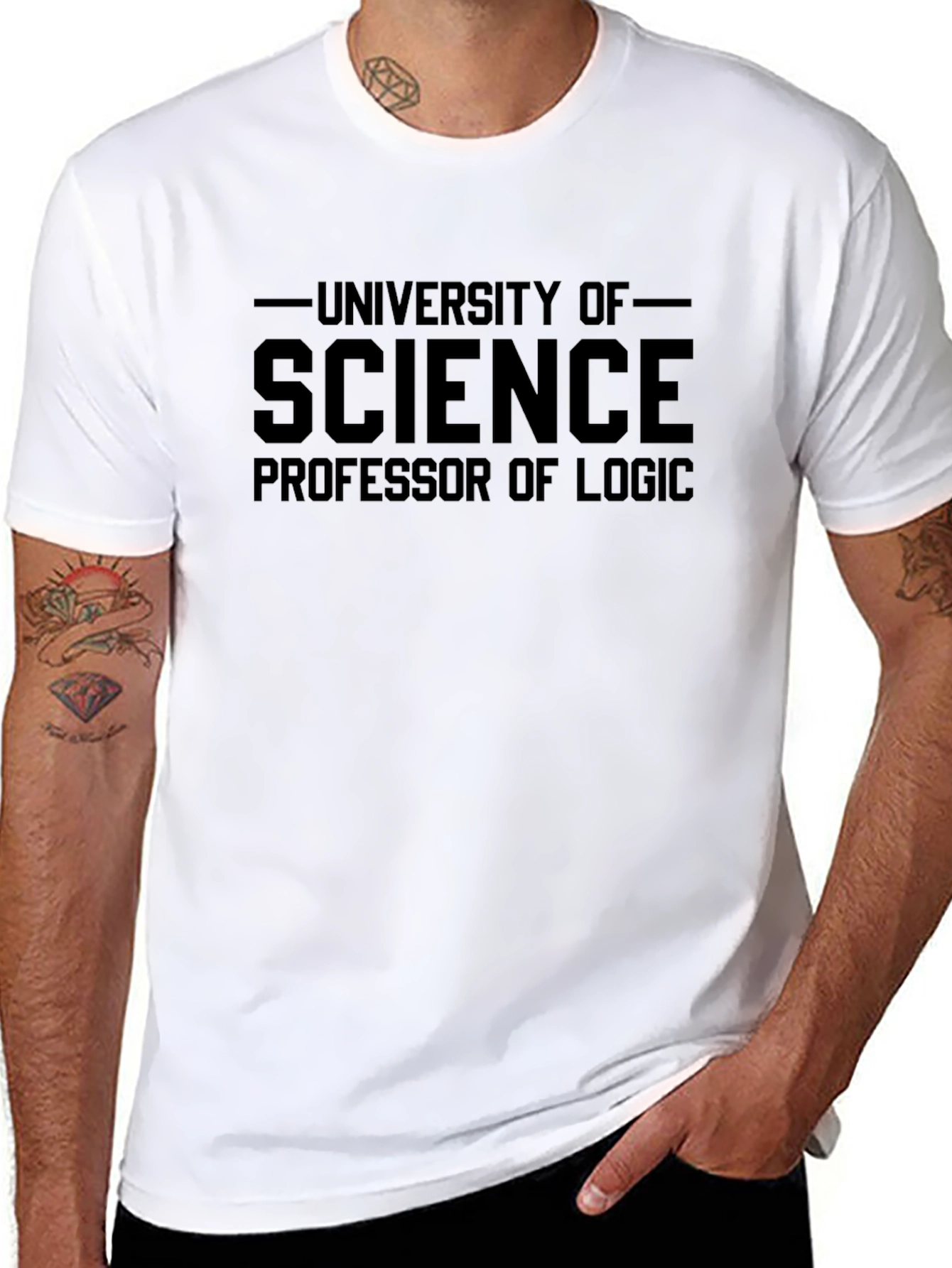 University of Science Professor of Logic T-Shirt