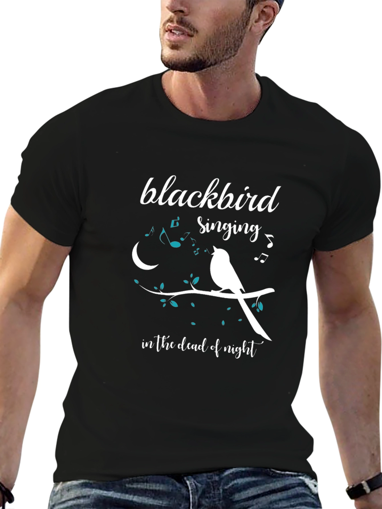 Blackbird Singing Graphic T-Shirt
