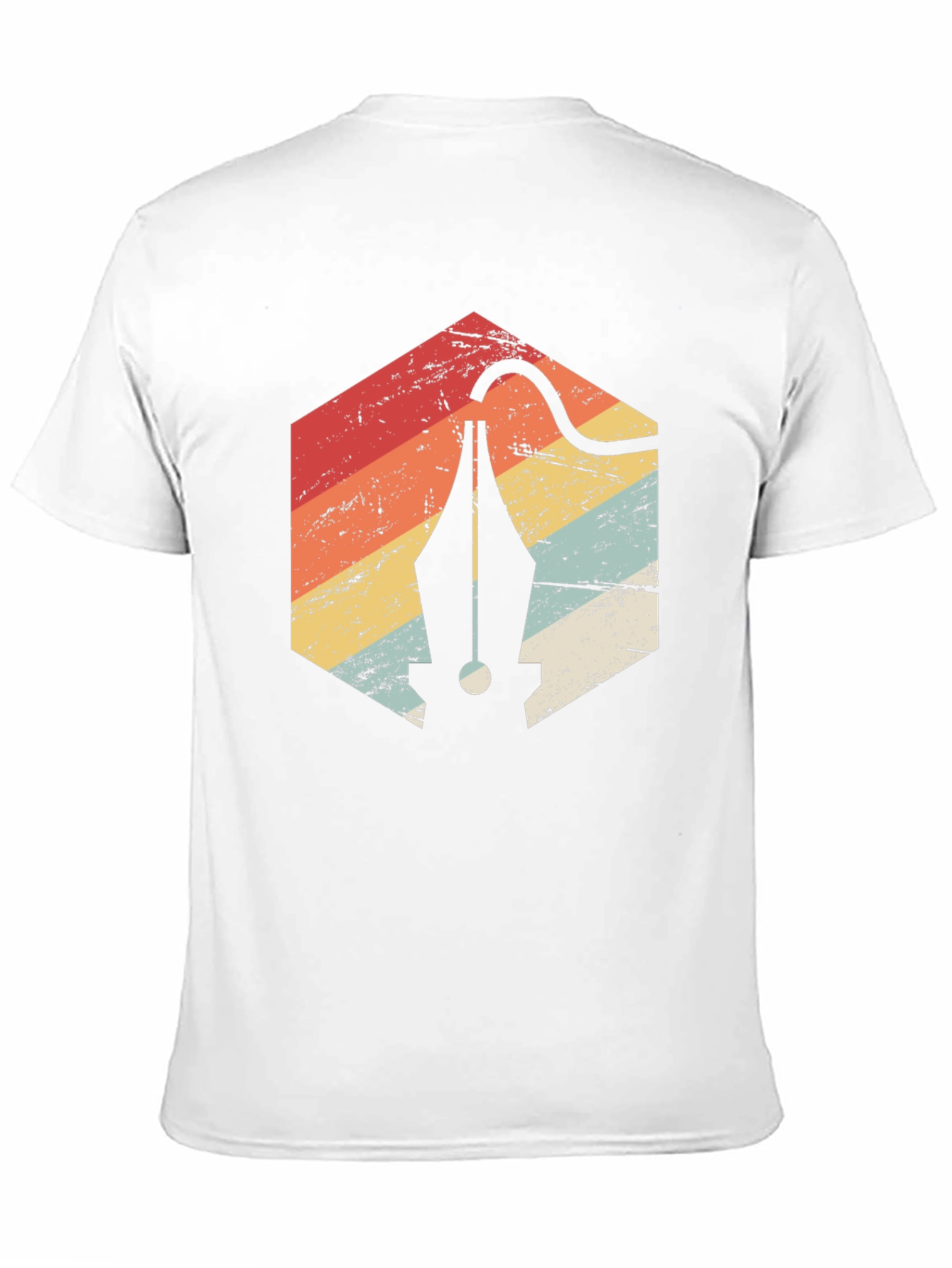 Retro Graphic Designer Pen T-Shirt