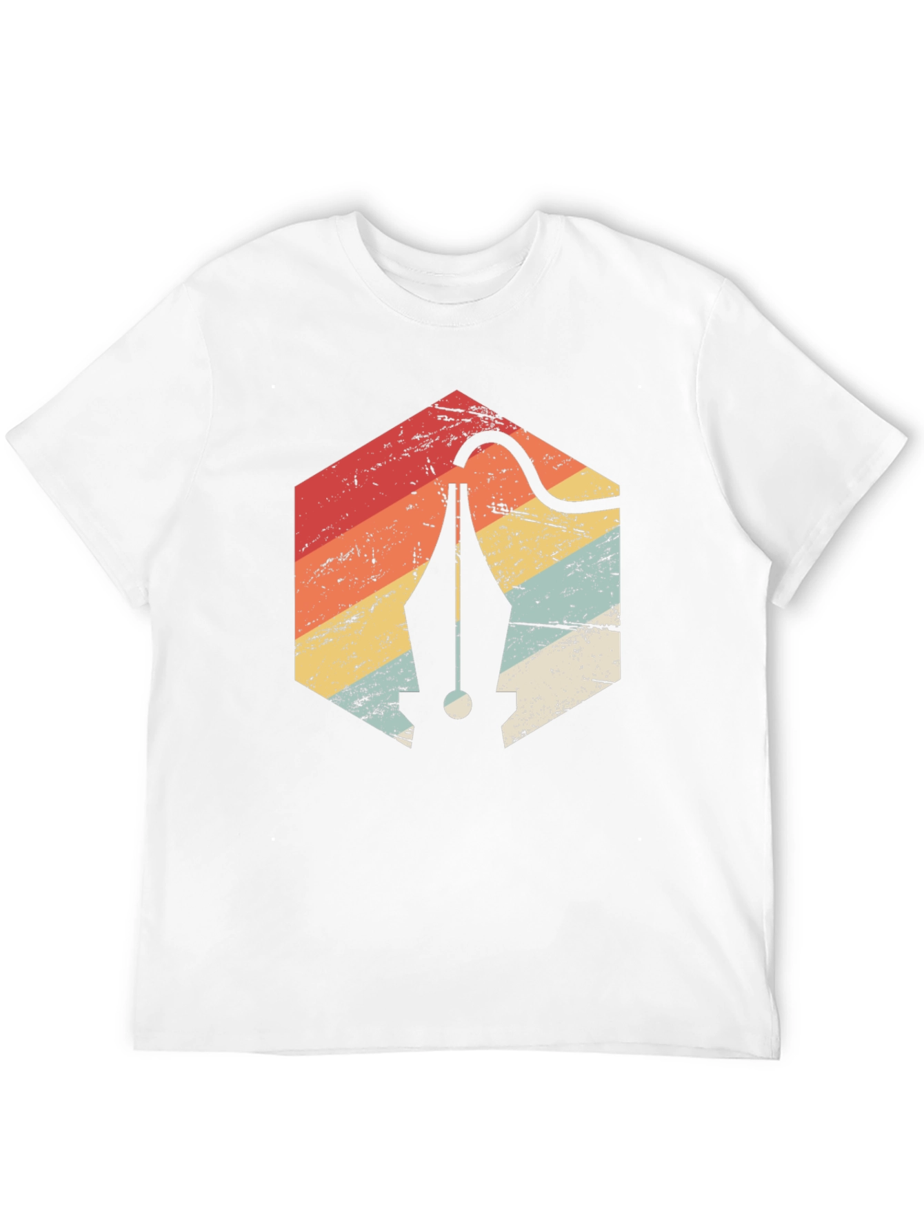Retro Graphic Designer Pen T-Shirt
