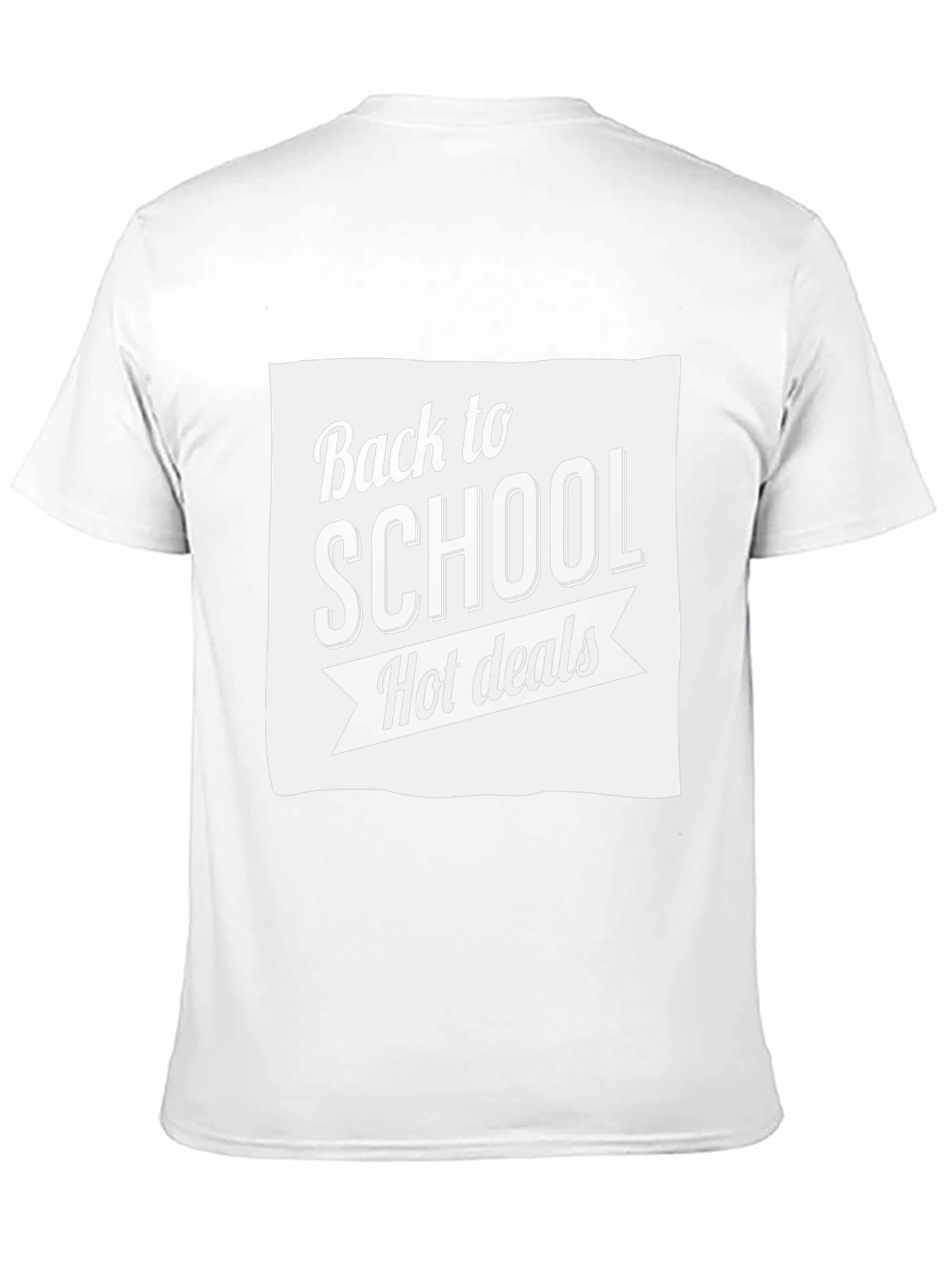 Back to School Hot Deals Graphic Tee - Black
