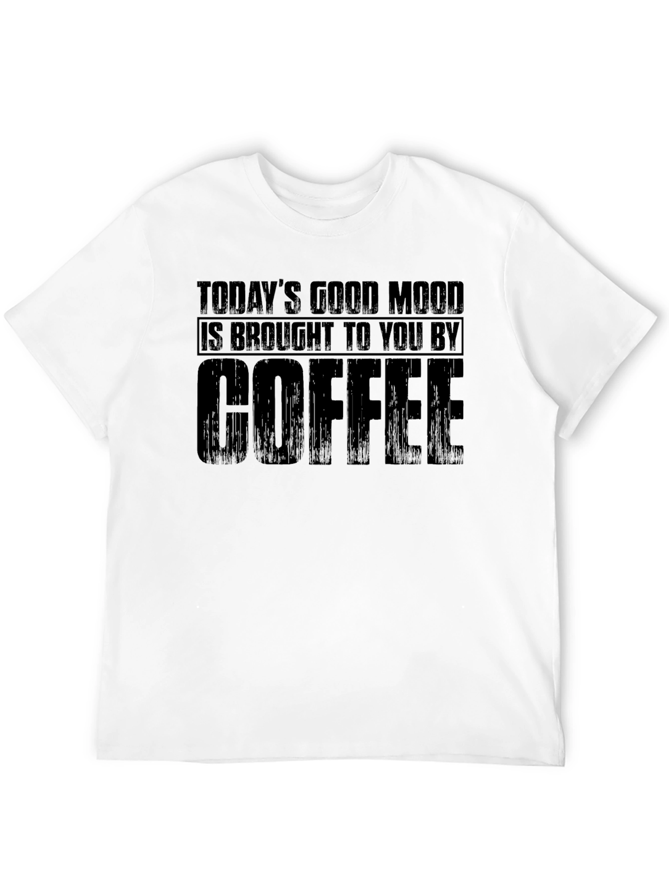 Coffee Good Mood Black T-Shirt