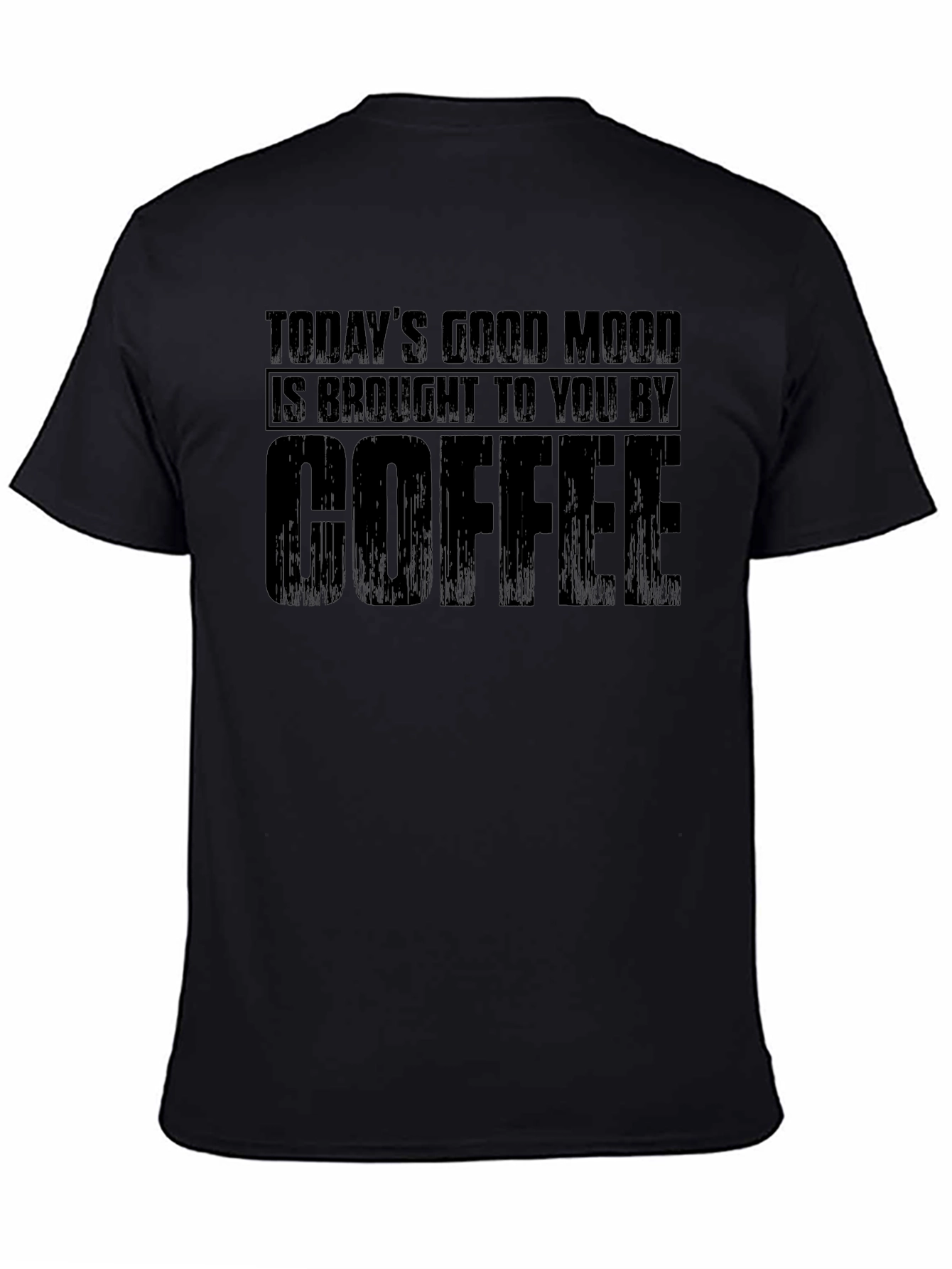Coffee Good Mood Black T-Shirt