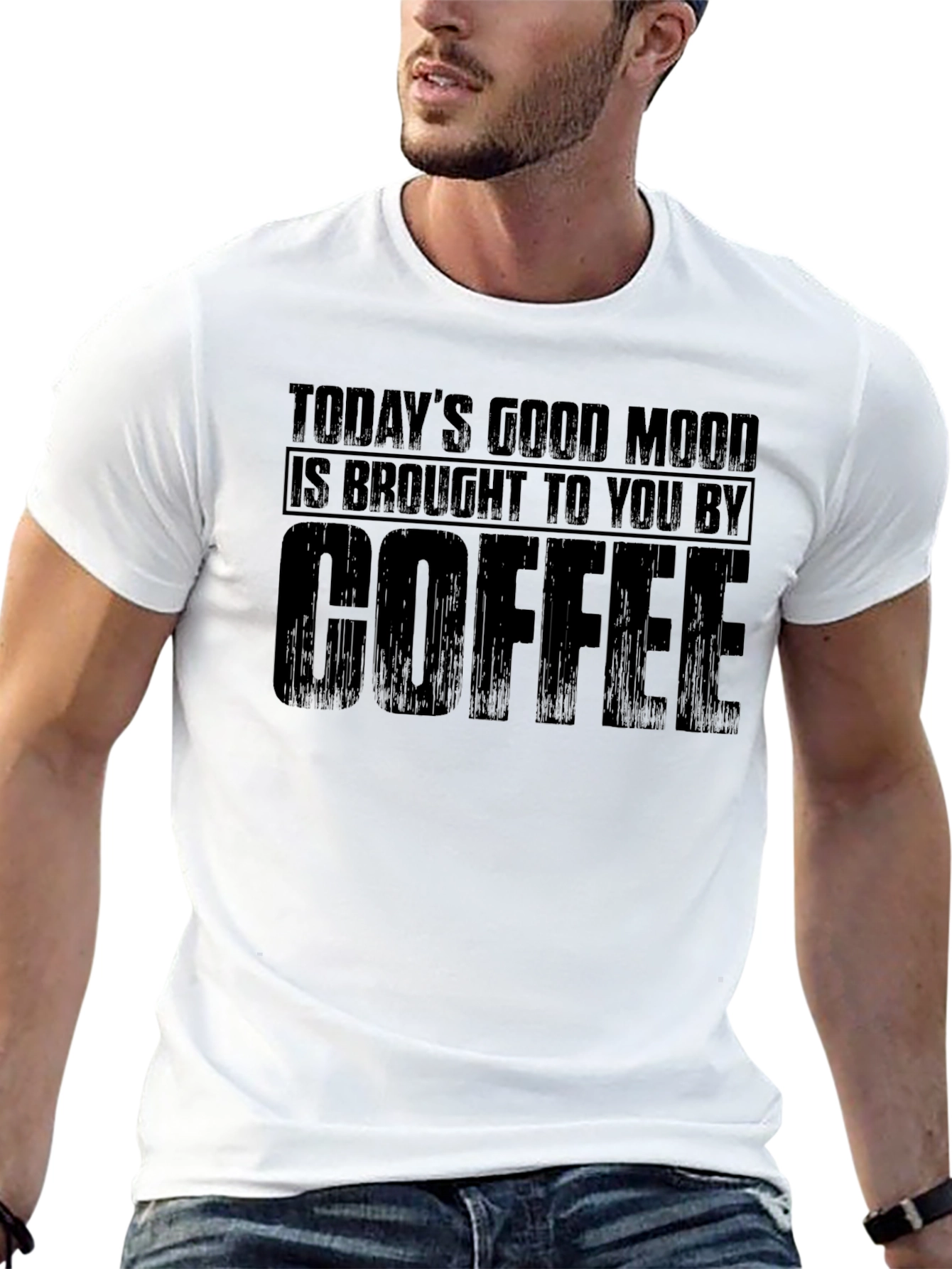 Coffee Good Mood Black T-Shirt