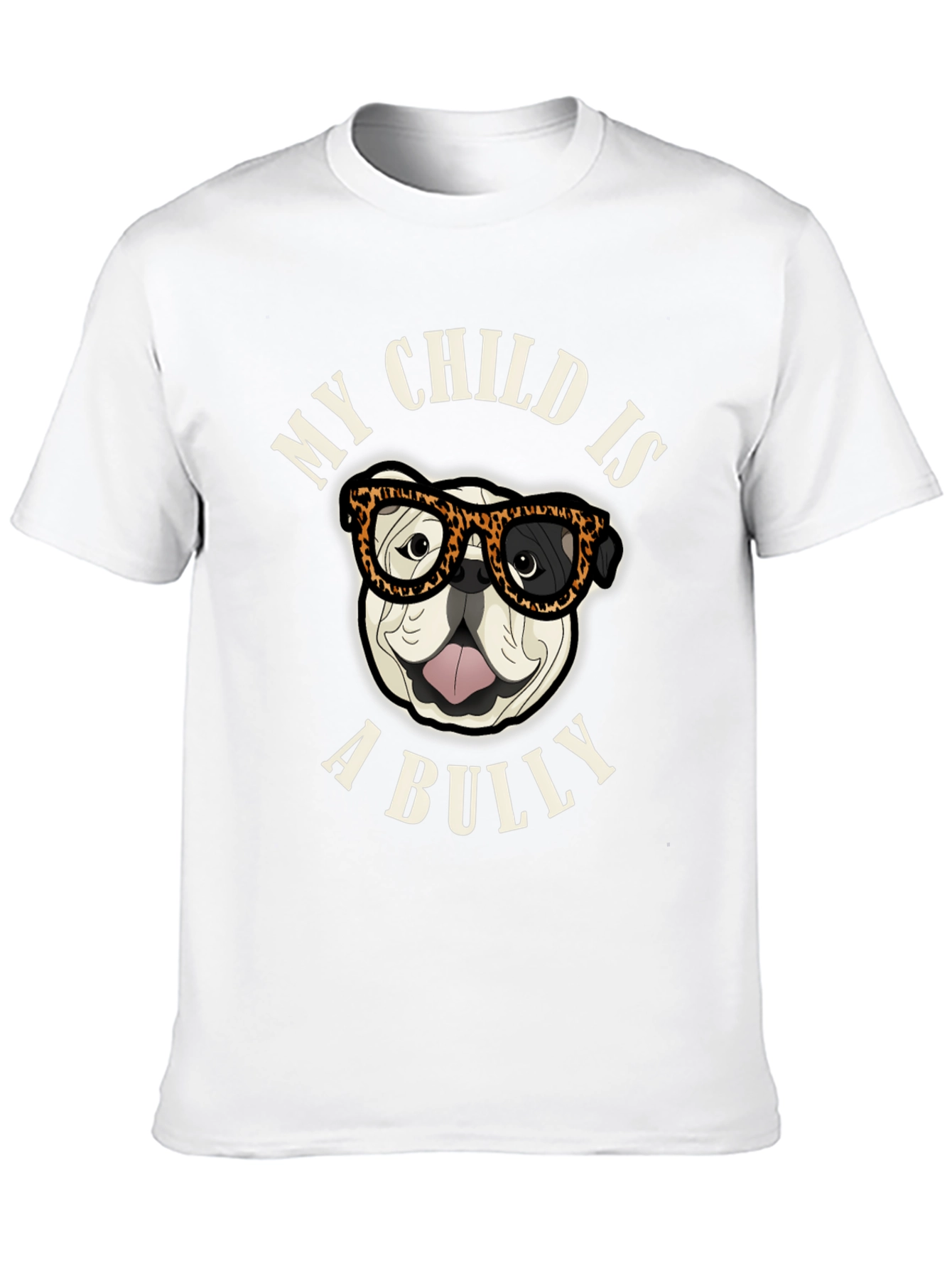 My Child is a Bully Bulldog Graphic T-Shirt