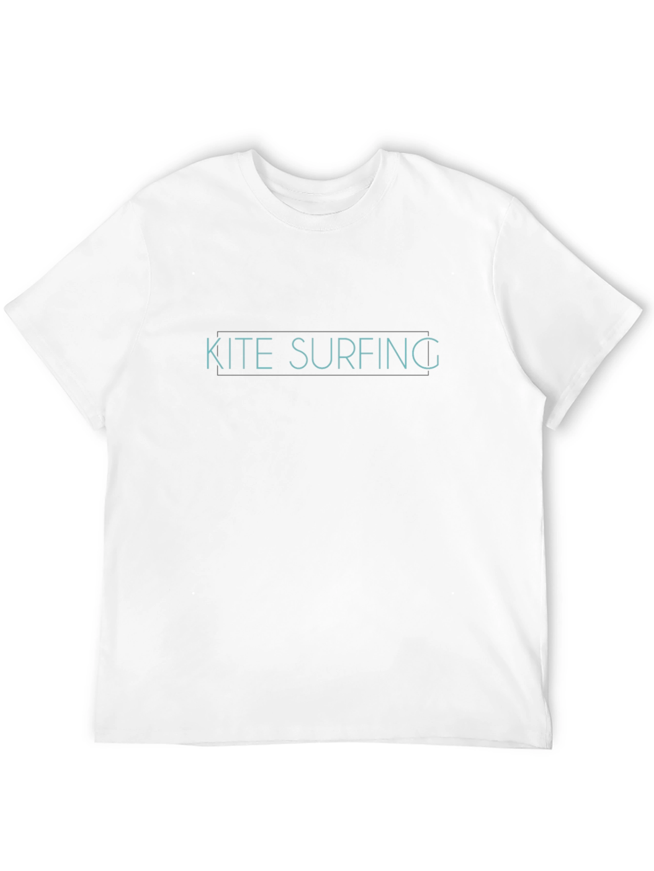 Kite Surfing Graphic Tee - Black