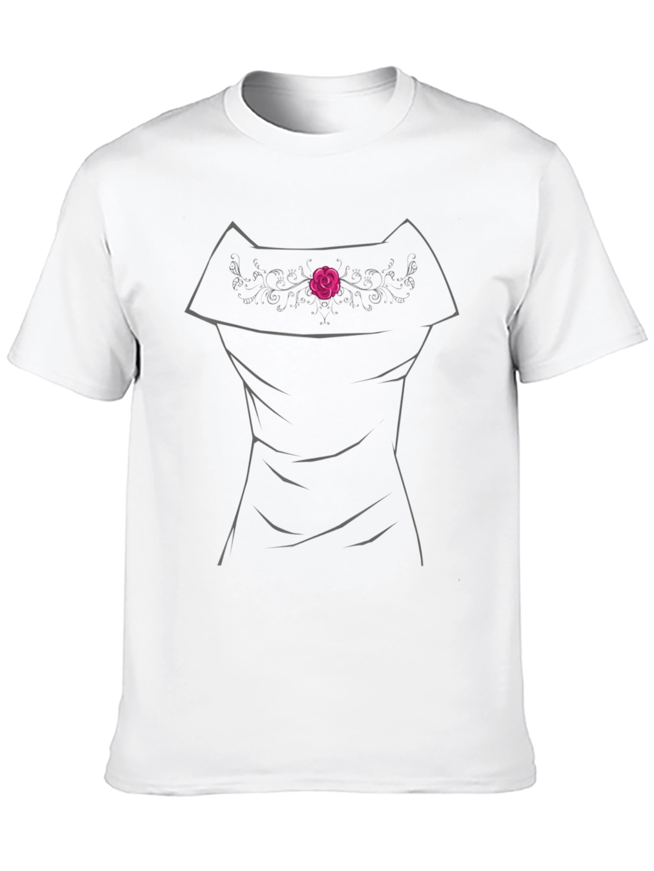 Elegant Dress Graphic T-Shirt