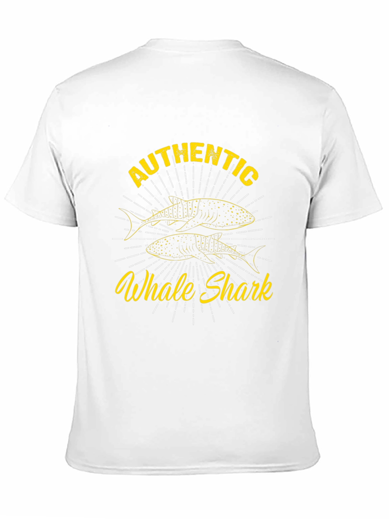 Authentic Whale Shark Graphic Tee - Black