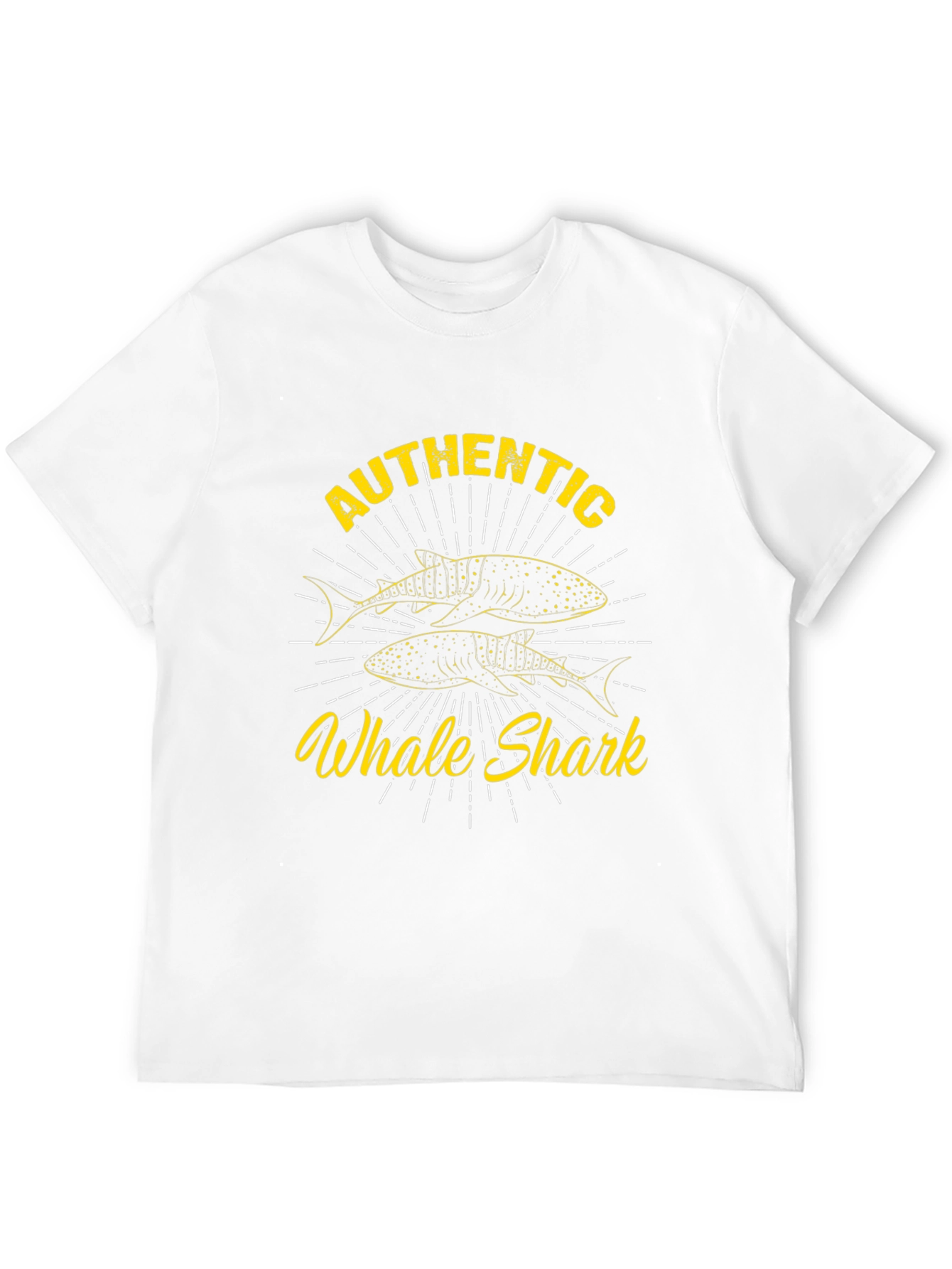 Authentic Whale Shark Graphic Tee - Black
