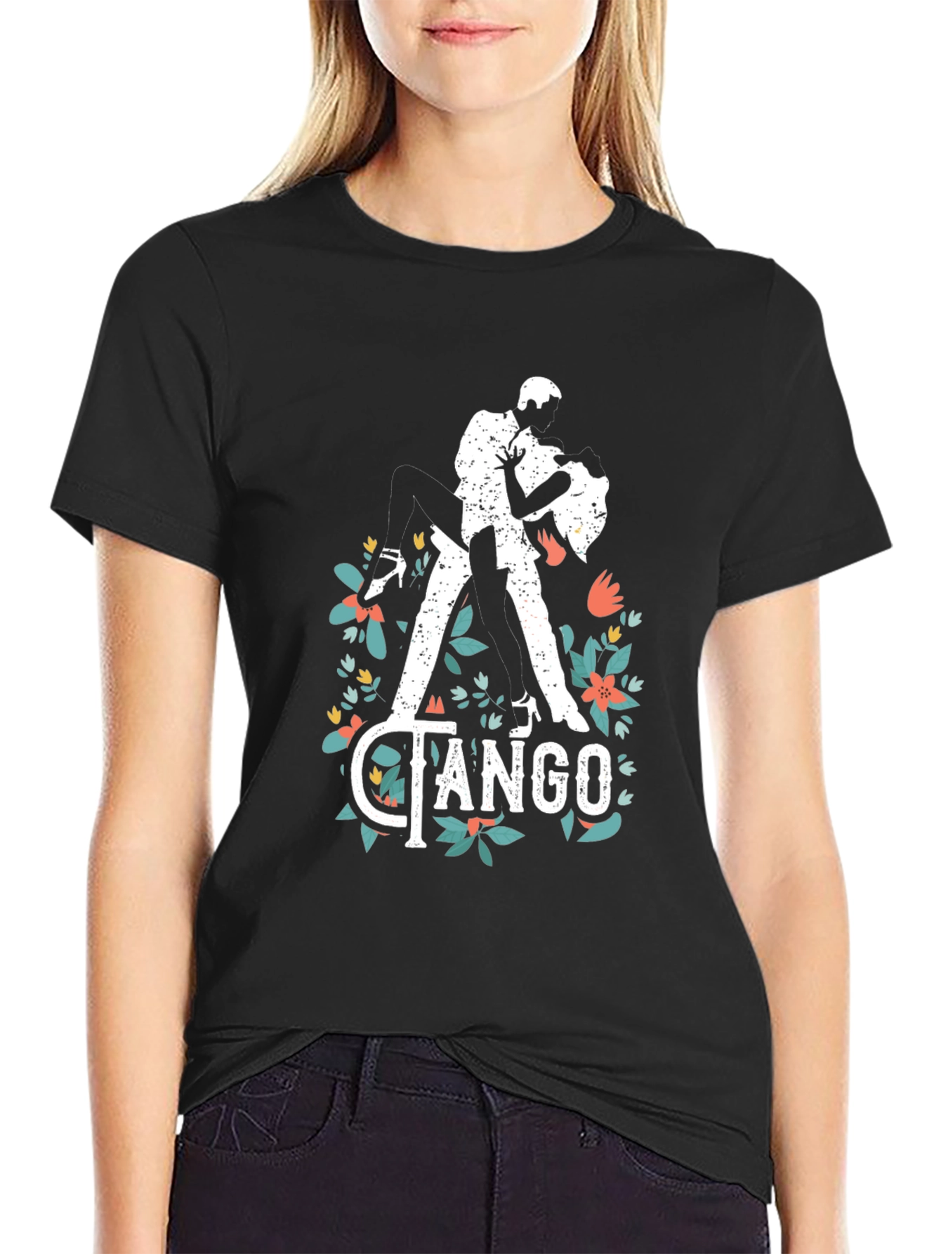 Tango Dancer Graphic Tee - Stylish & Unique Design