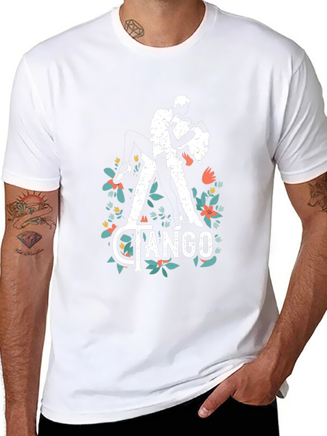 Tango Dancer Graphic Tee - Stylish & Unique Design