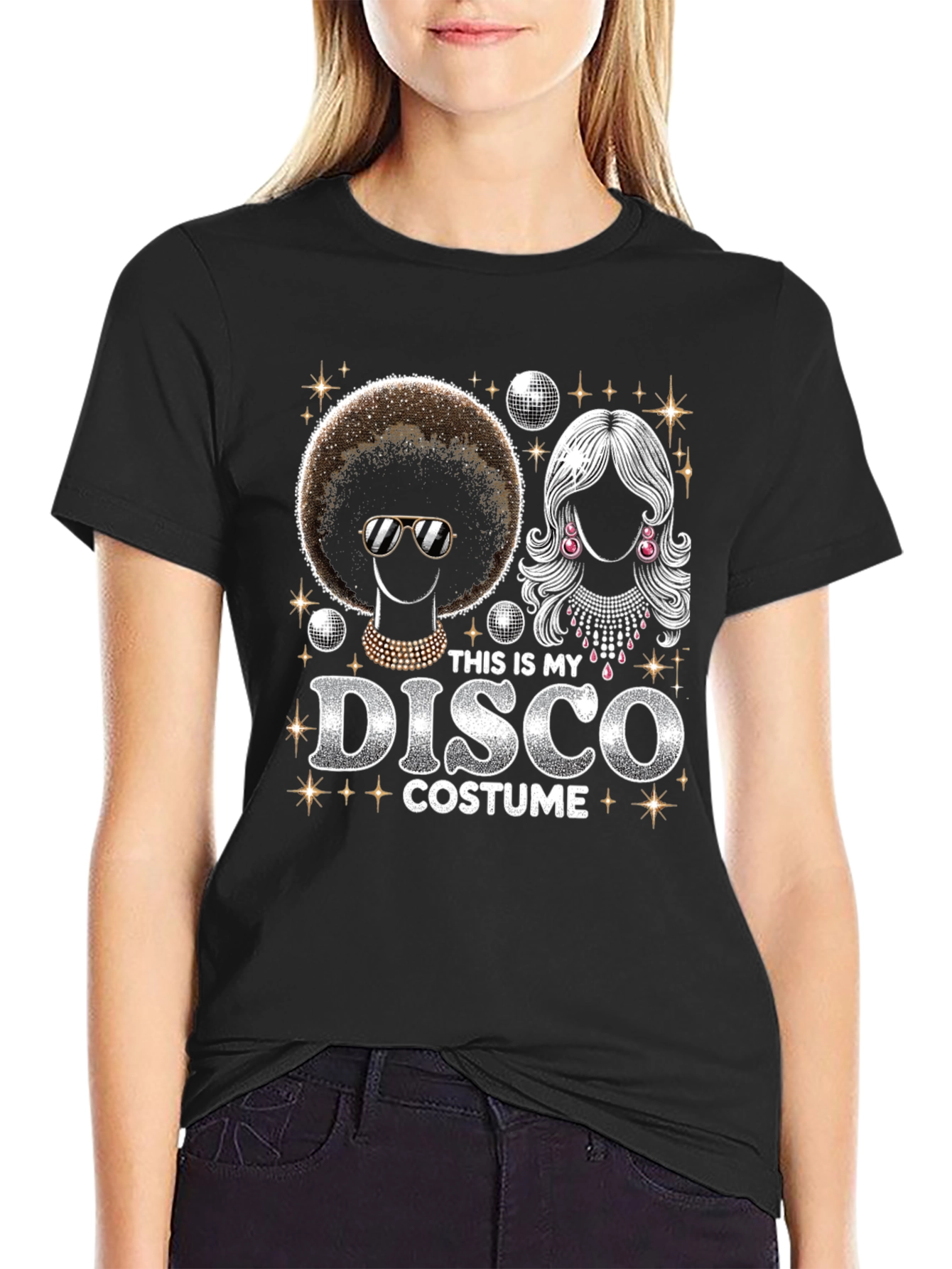 This Is My Disco Costume Graphic T-Shirt