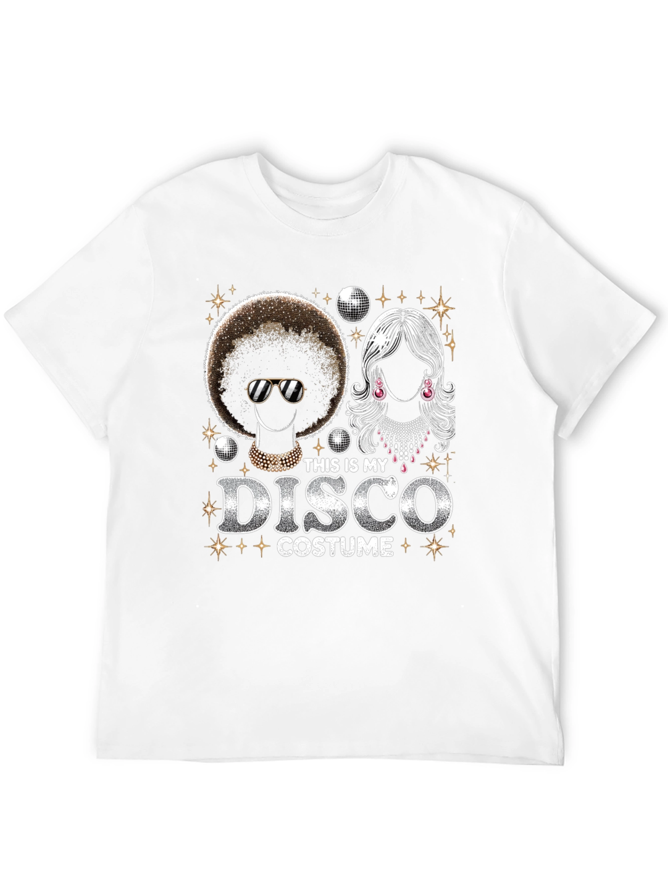 This Is My Disco Costume Graphic T-Shirt